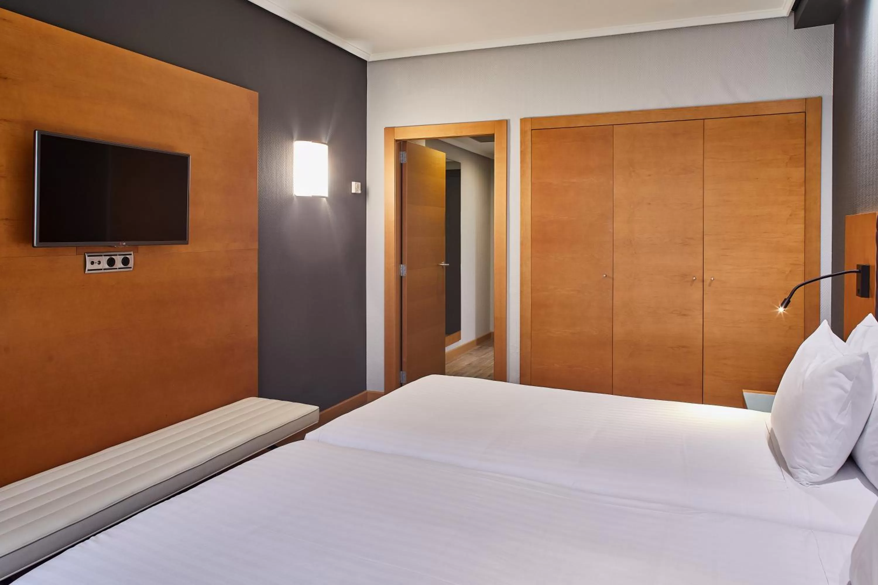 Bed in Hotel Silken Indautxu