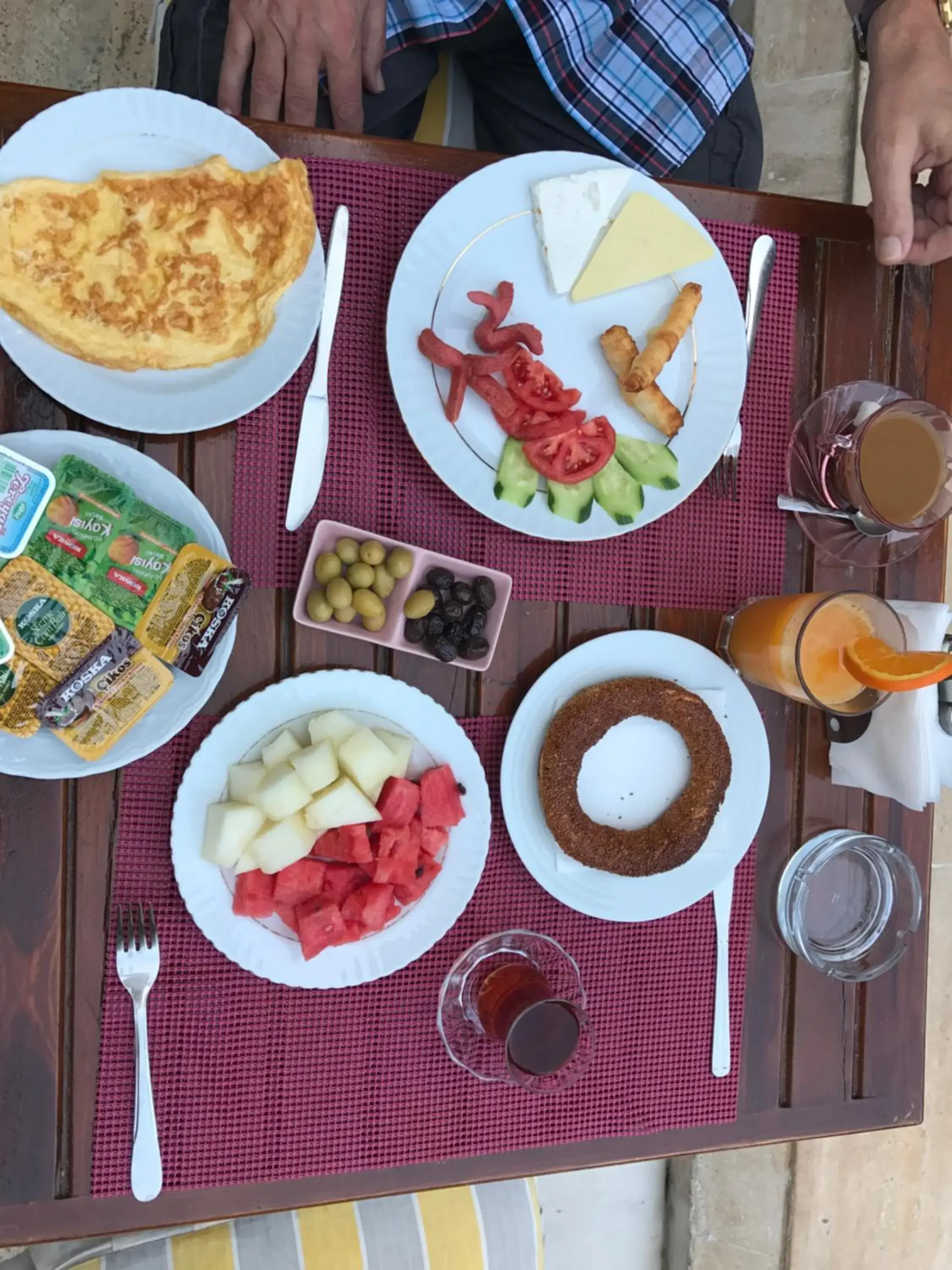 Breakfast in Hotel Karyatit Kaleici