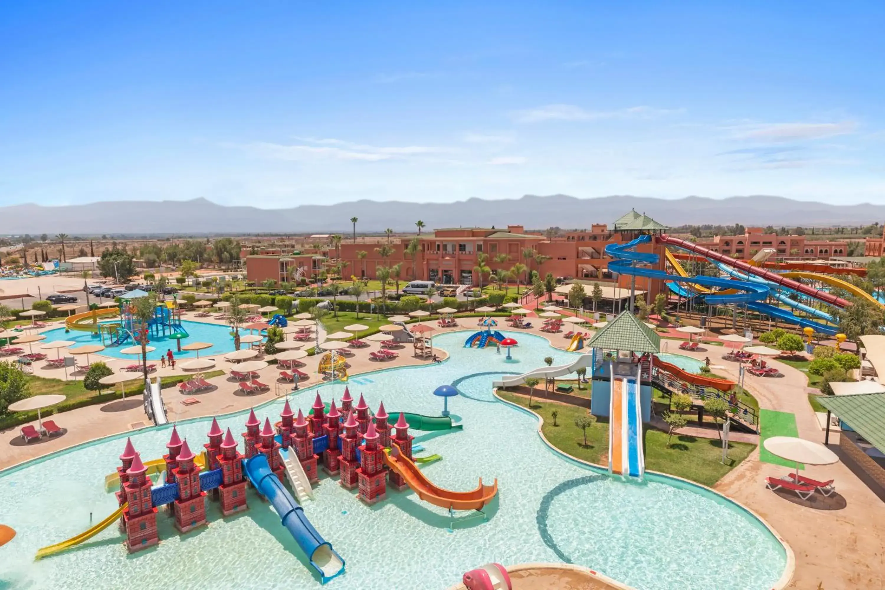 Natural landscape, Water Park in Aqua Fun Club All inclusive