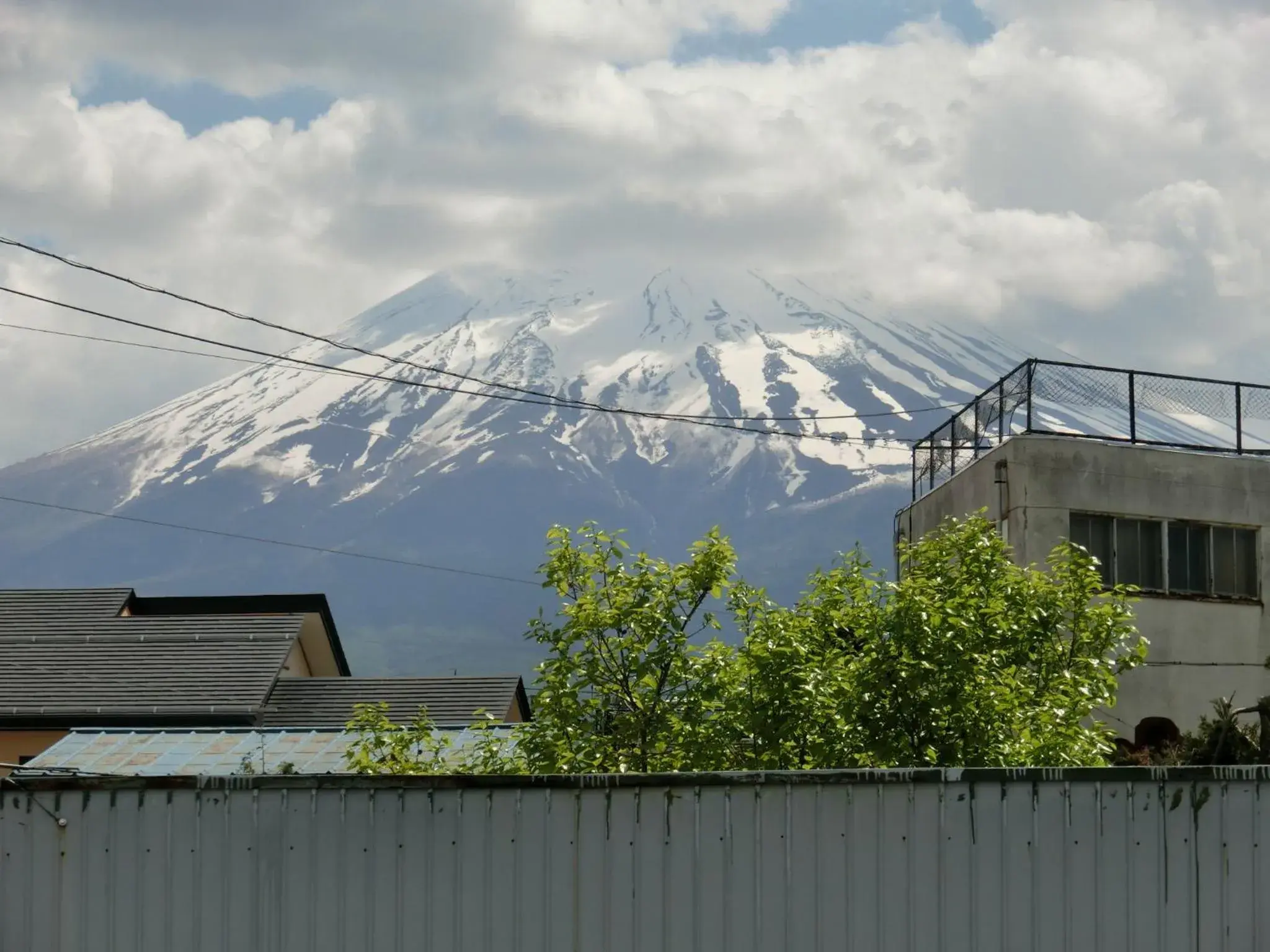 Mountain view in Mt Fuji Hostel Michael's