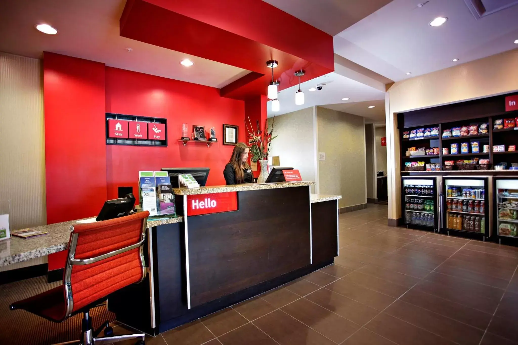 Lobby or reception in TownePlace Suites by Marriott Sudbury