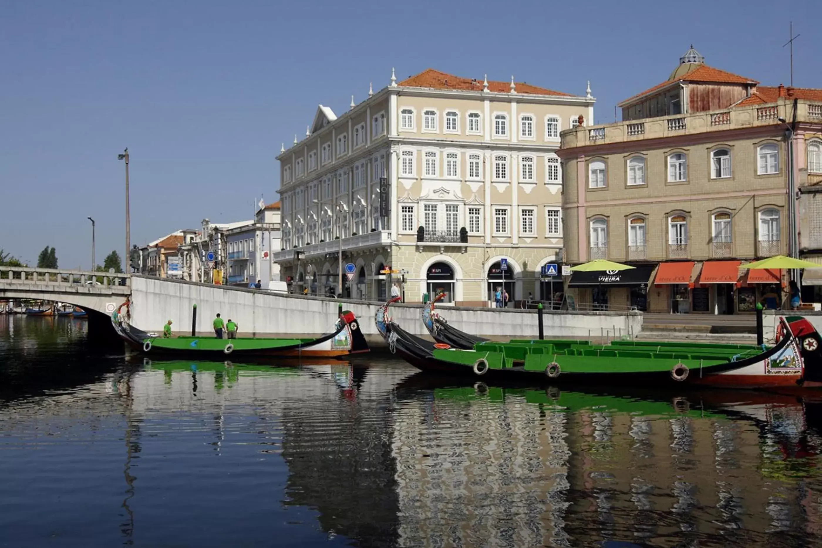 Facade/entrance in Hotel Aveiro Palace