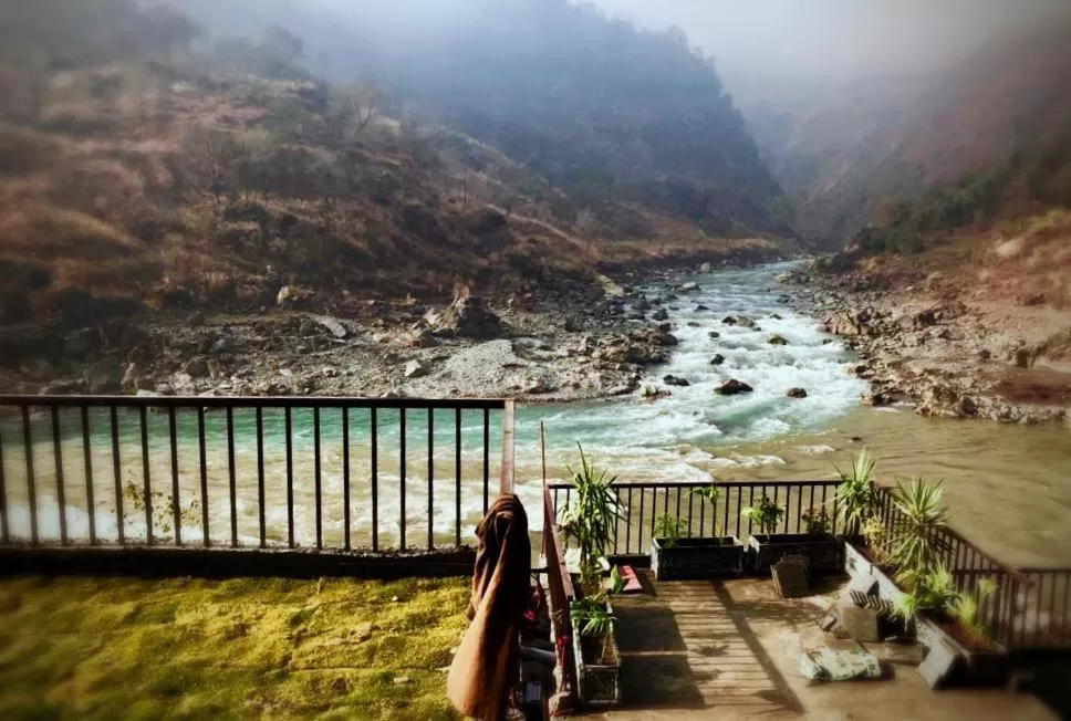 Balcony/Terrace in Hotel La Orilla Muzaffarabad