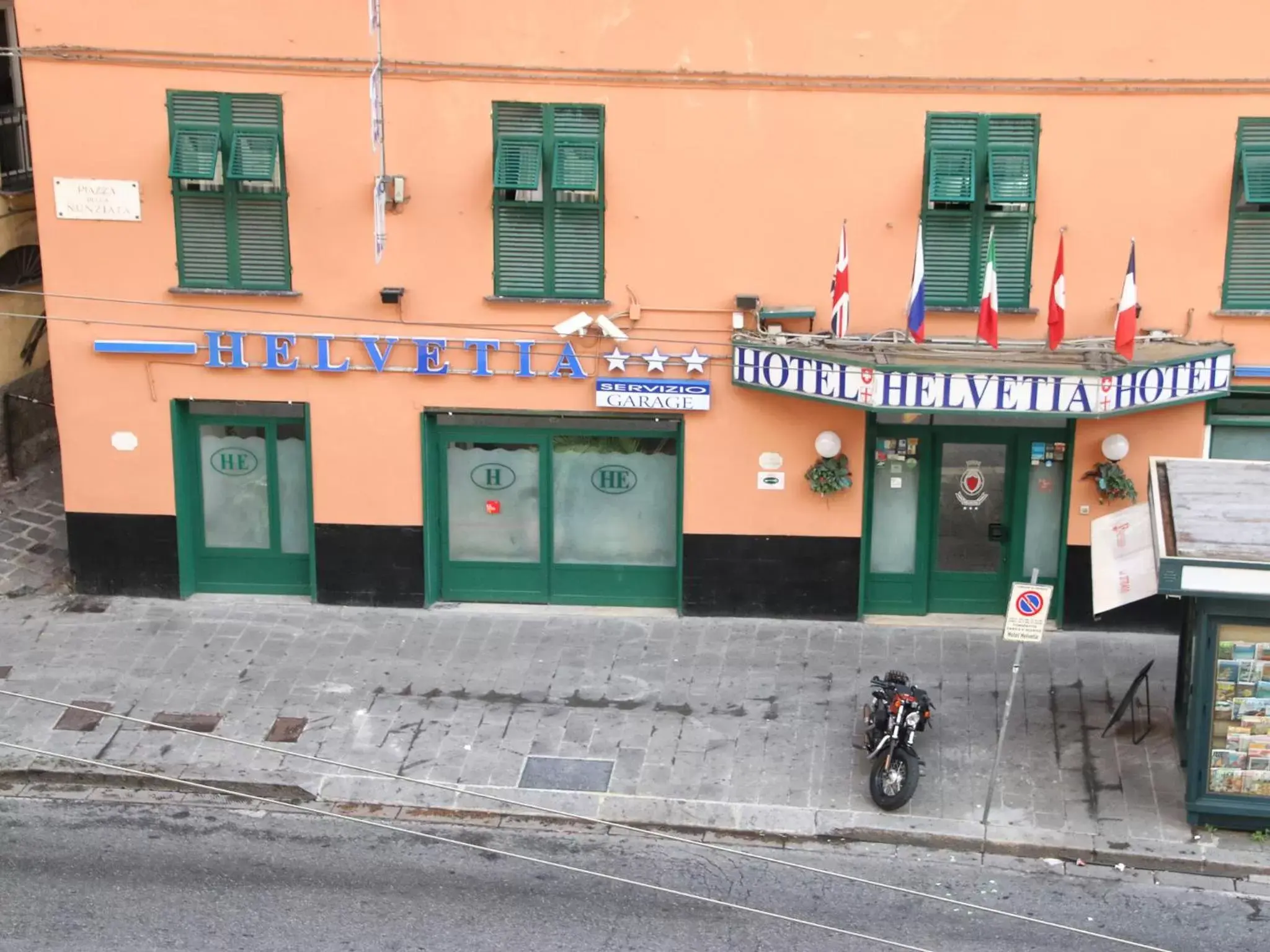 Bird's eye view, Property Building in Hotel Helvetia