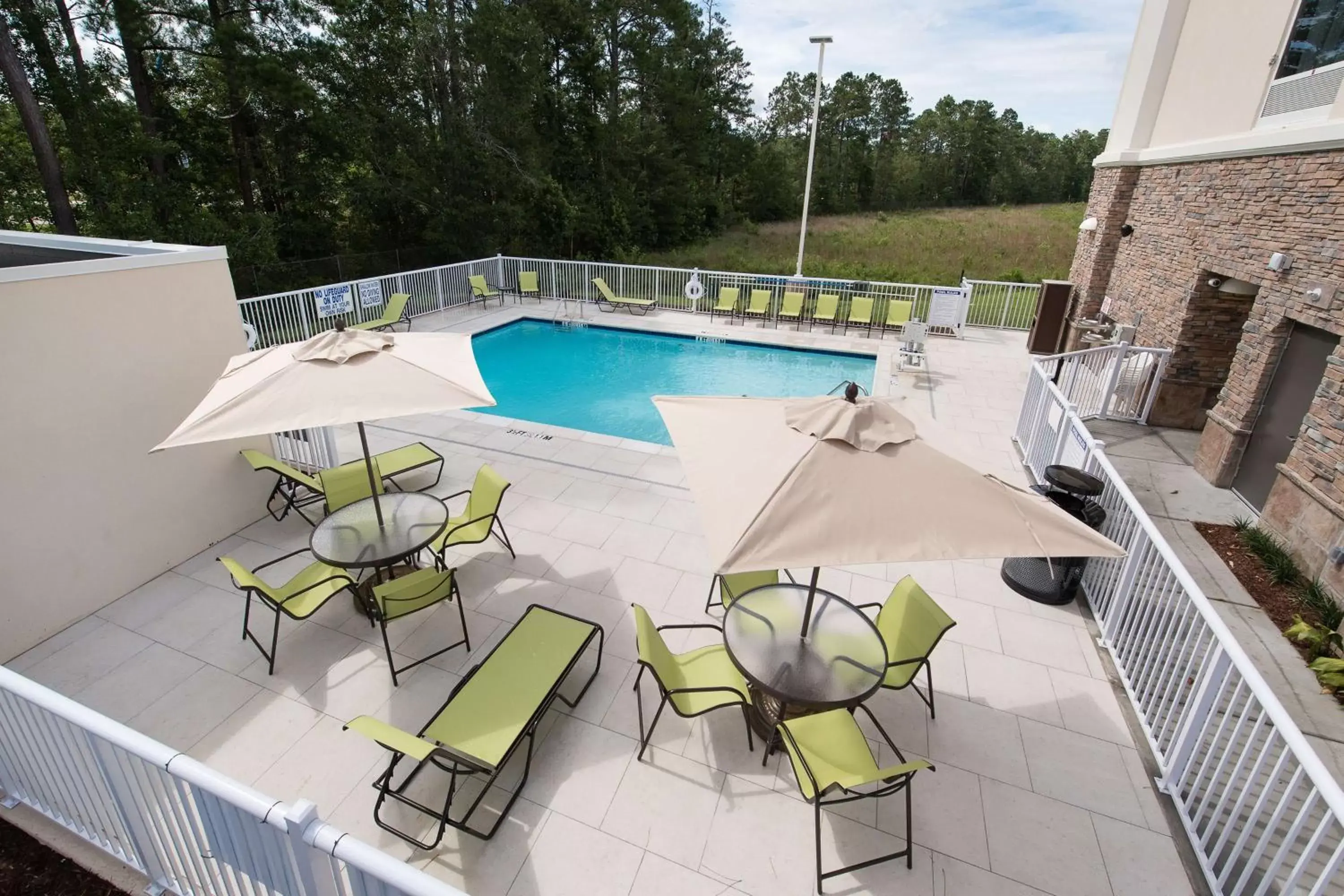 Pool View in Hampton Inn & Suites Walterboro