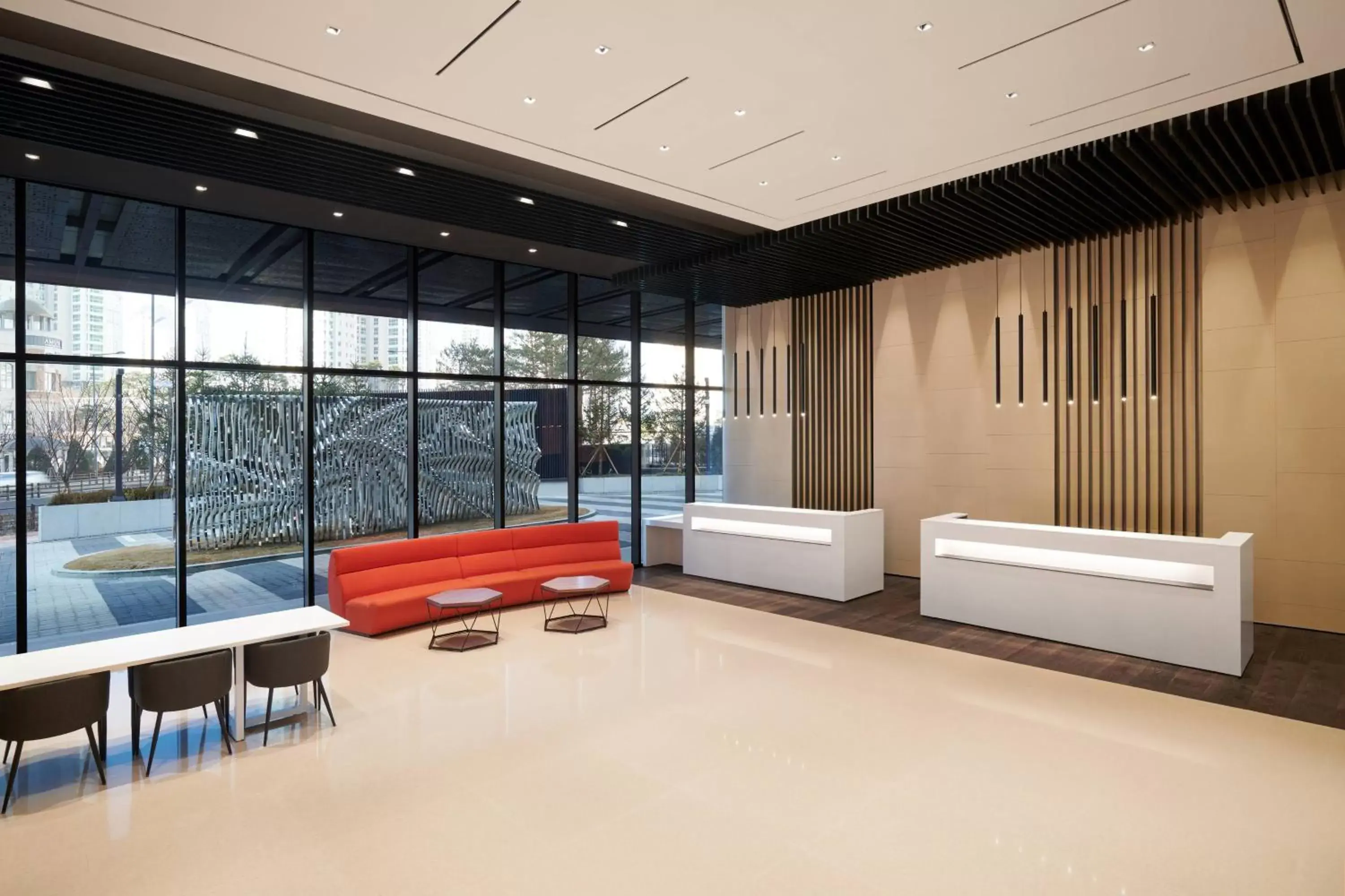 Lobby or reception in Courtyard by Marriott Suwon