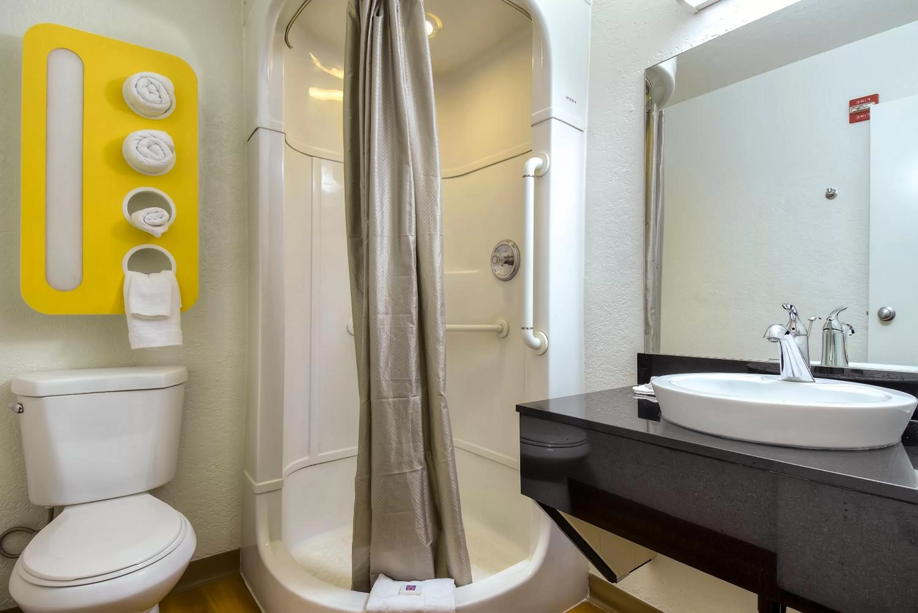 Toilet in Motel 6-Stanton, CA- Anaheim West