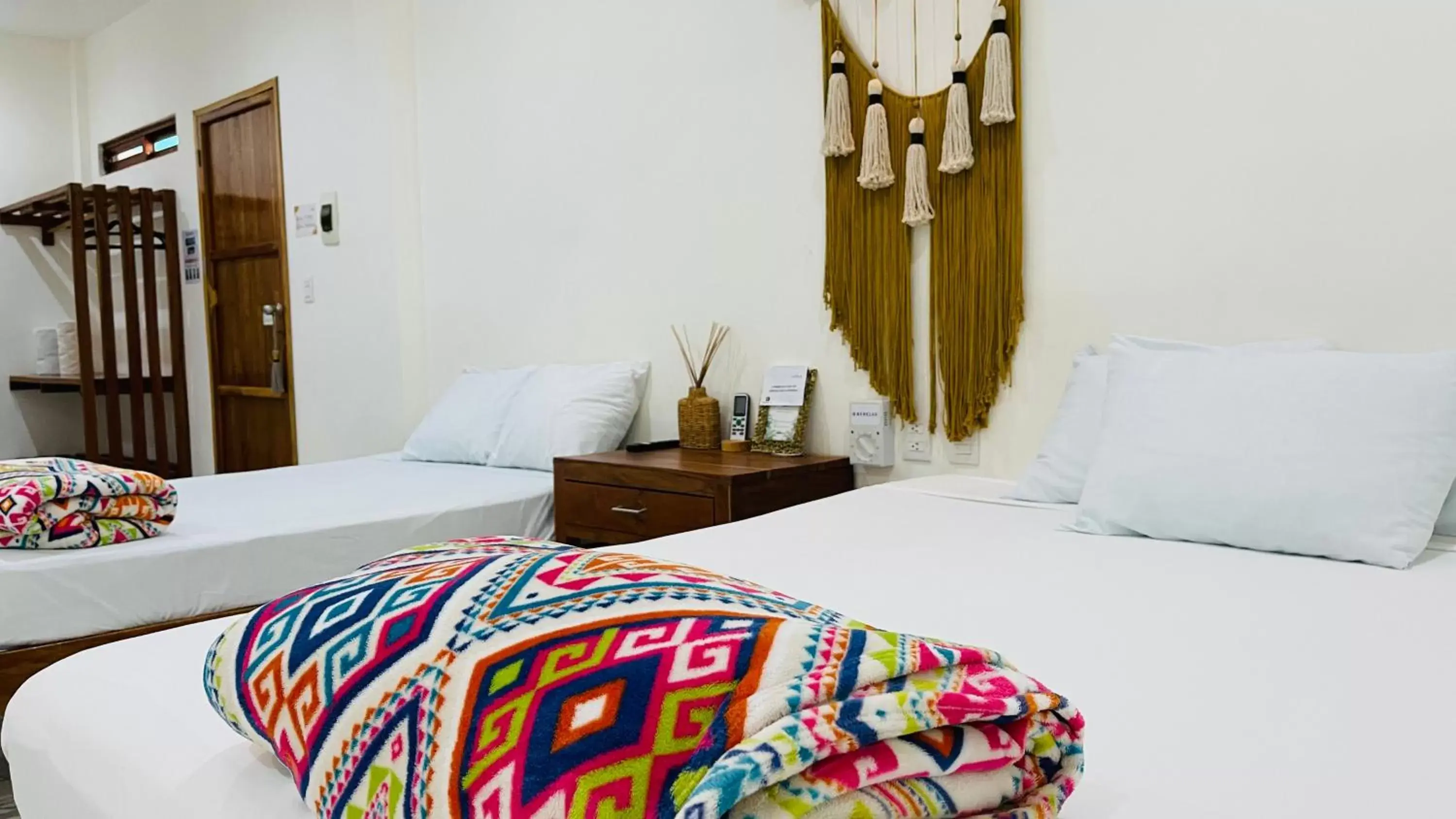 Bedroom, Bed in Los Arcos Hotel - TULUM