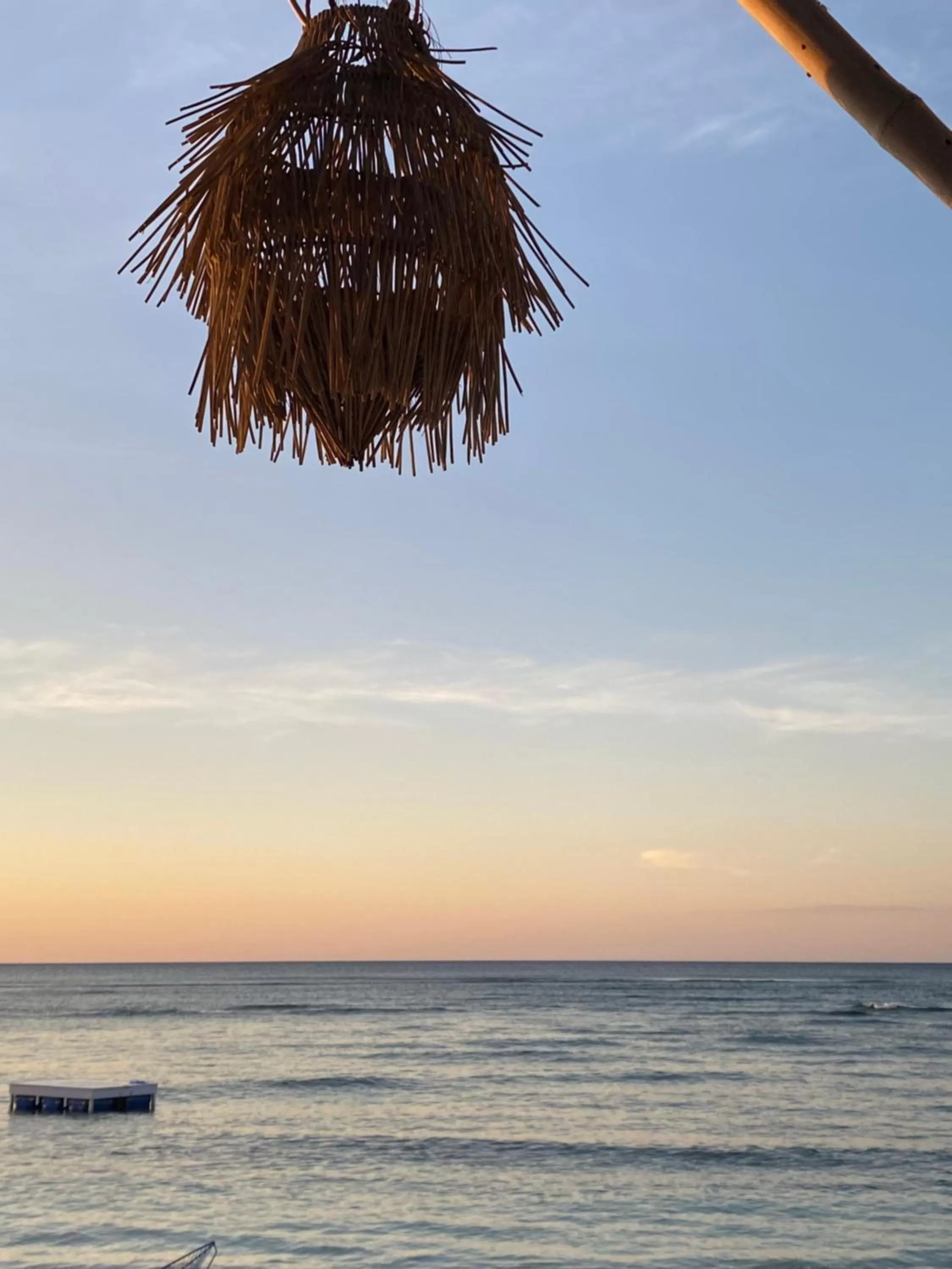 Sunset in Omala Village Gili Air