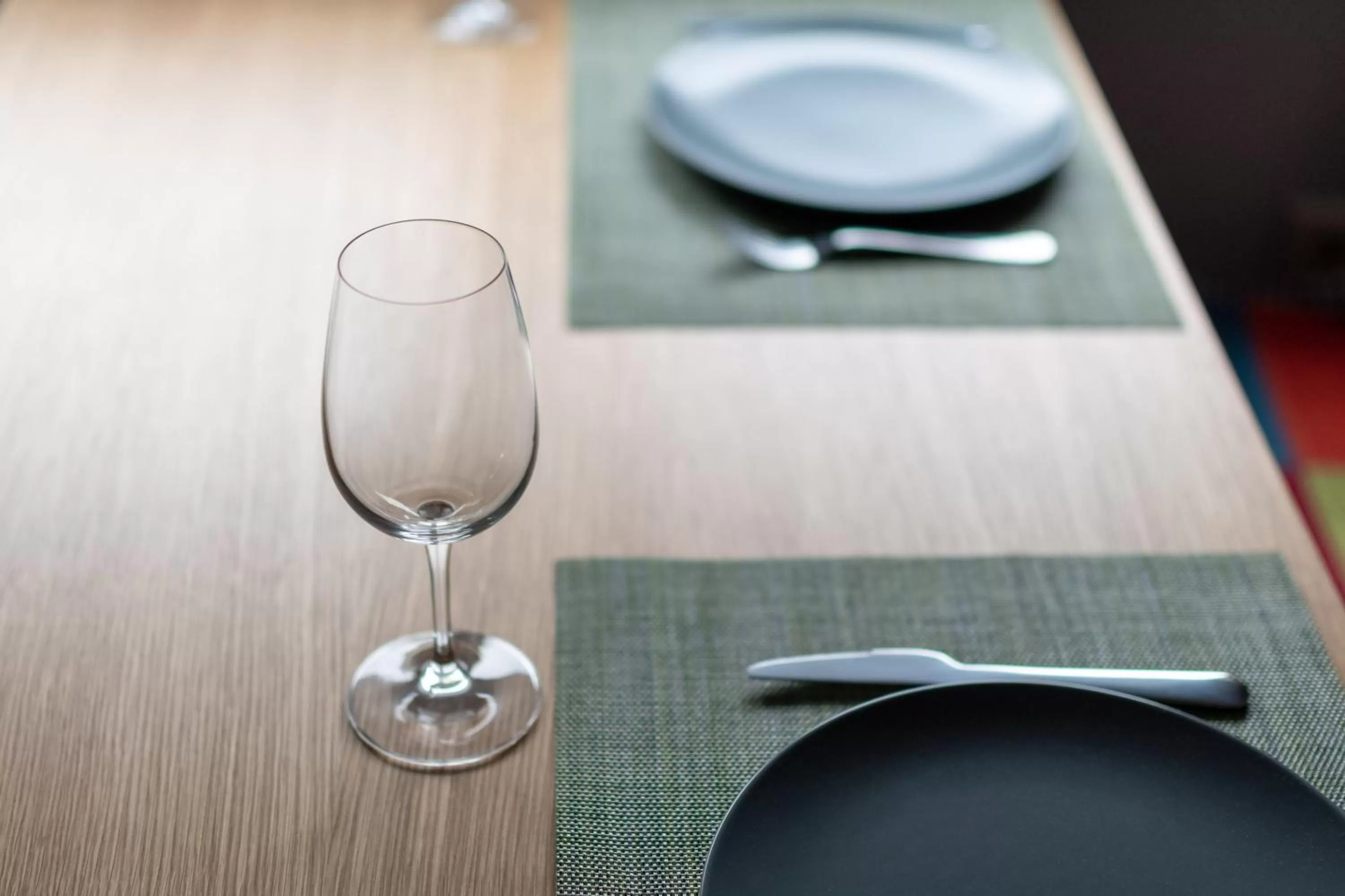 Dining area in 12 Keys Athens Apartments