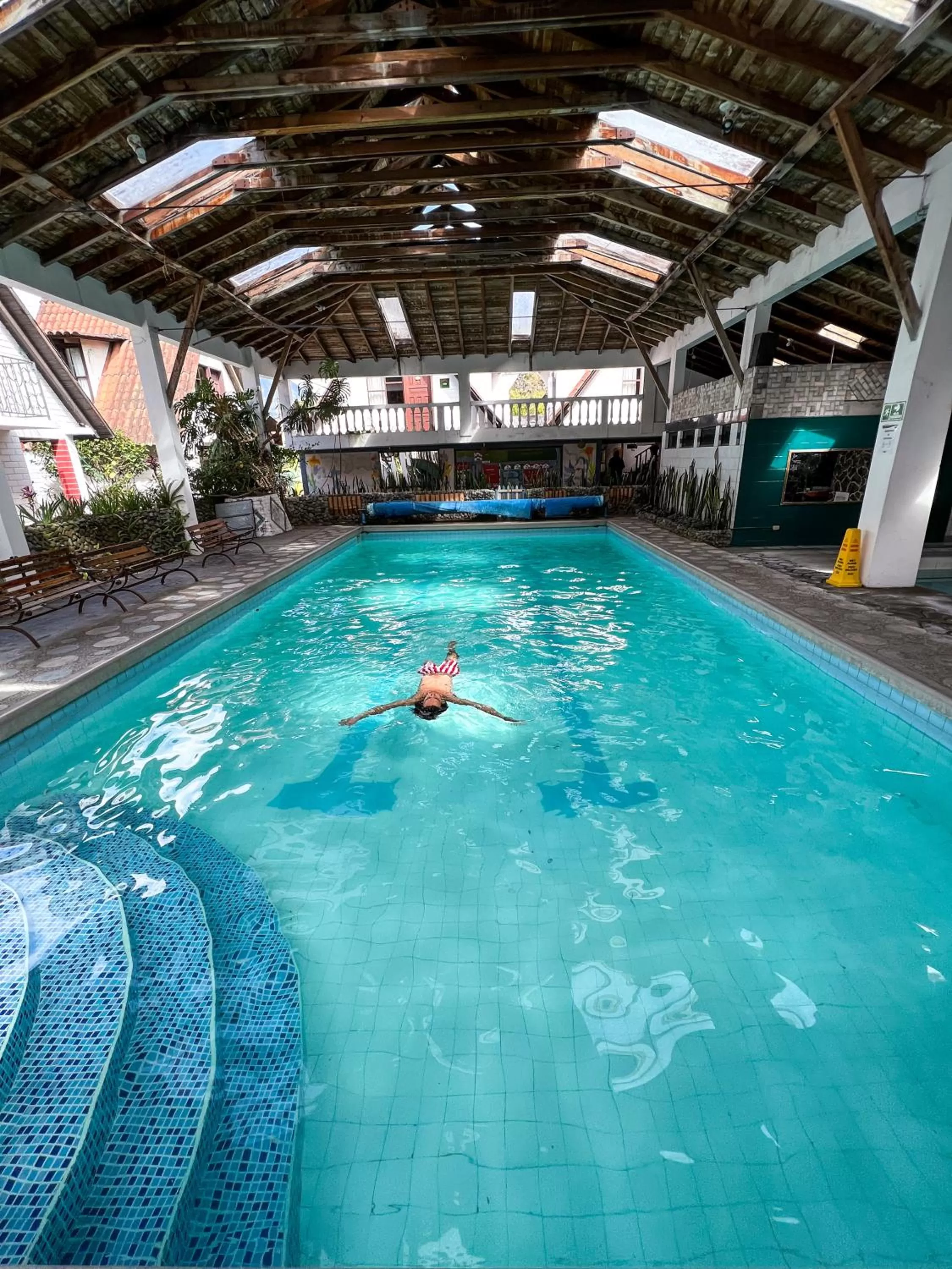 Swimming pool in Hosteria Casa Giralda