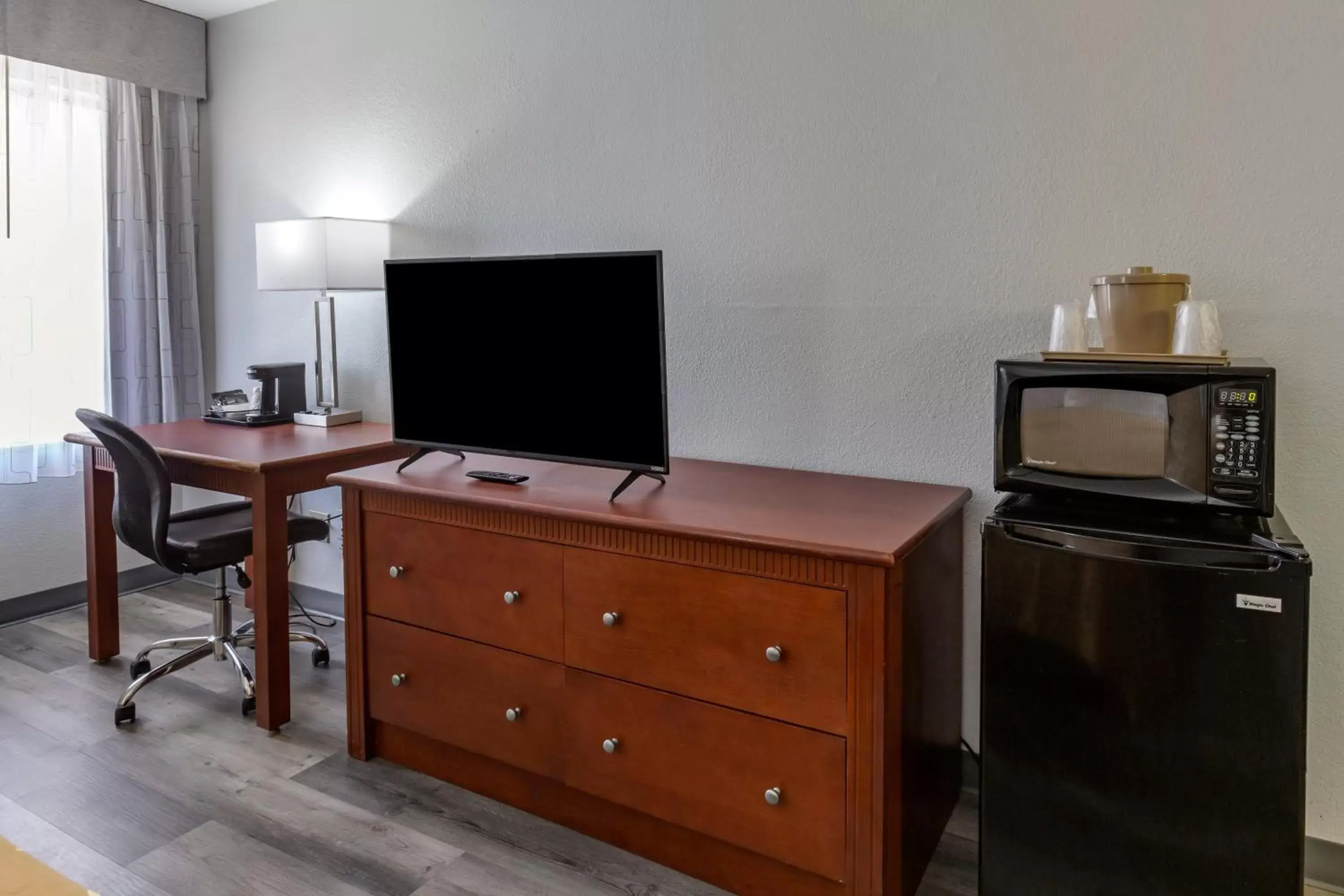 TV and multimedia, TV/Entertainment Center in Quality Inn Near Fort Liberty formerly Ft Bragg