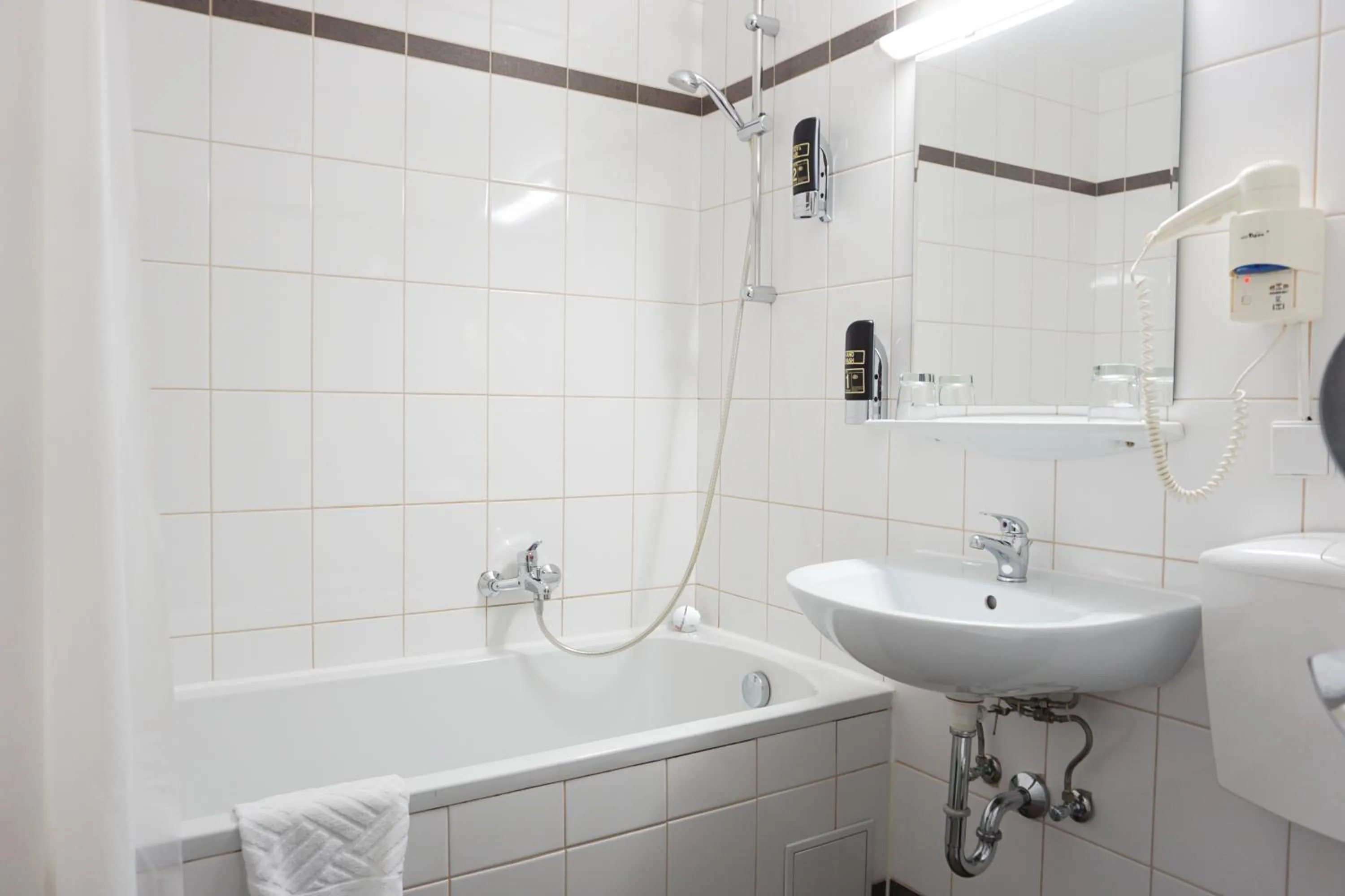 Bathroom in Hotel Kaffeemühle