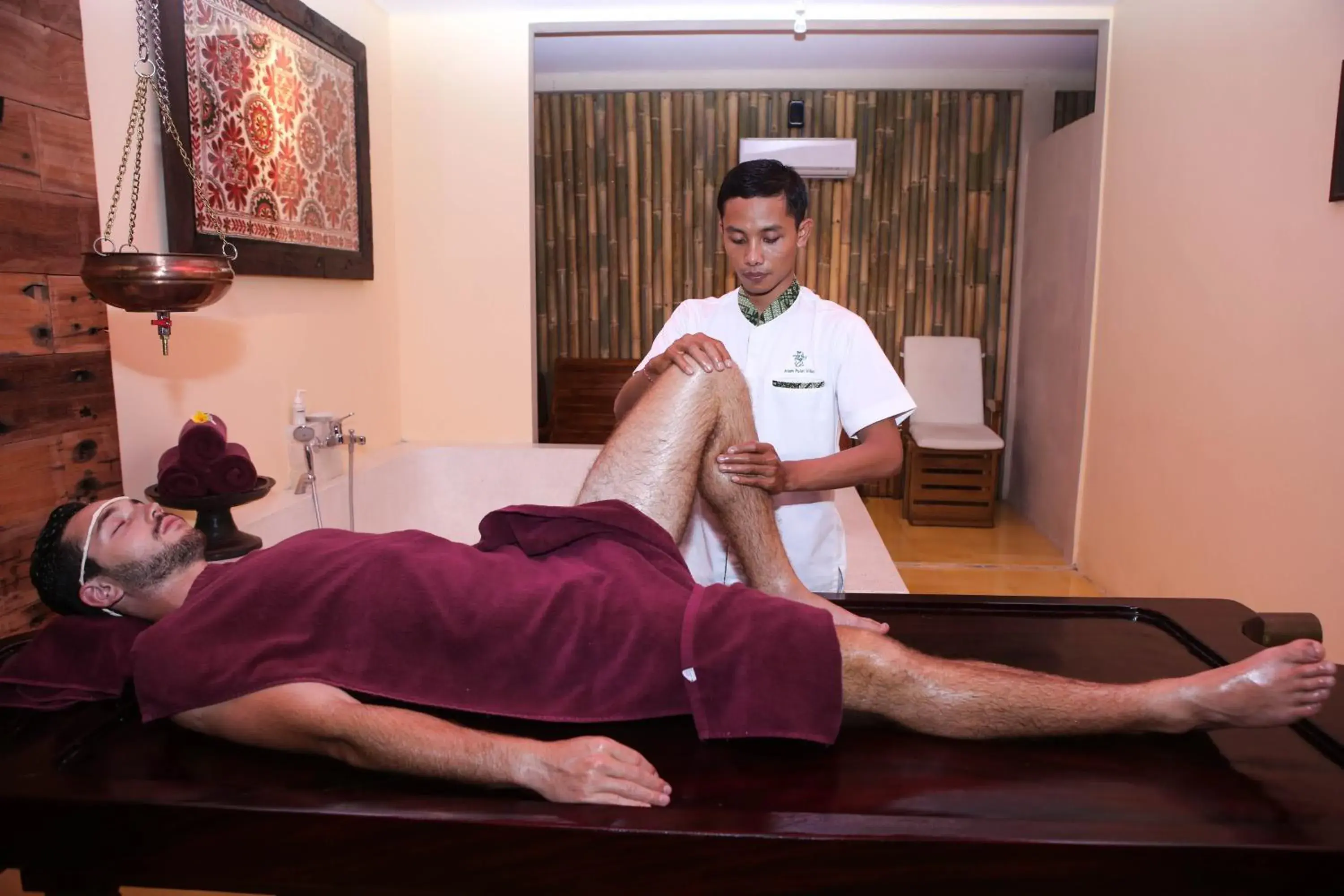 Massage in Alam Puisi Villa Ubud