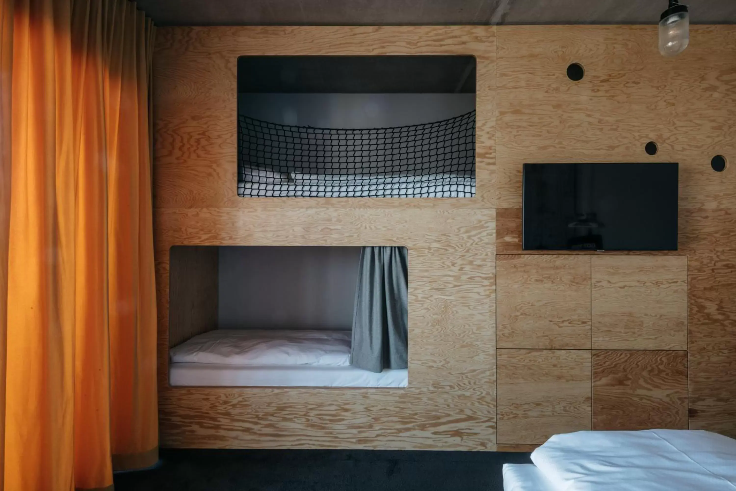 Bedroom, Bed in Superbude Wien Prater Bedroom, Bed in Superbude Wien Prater