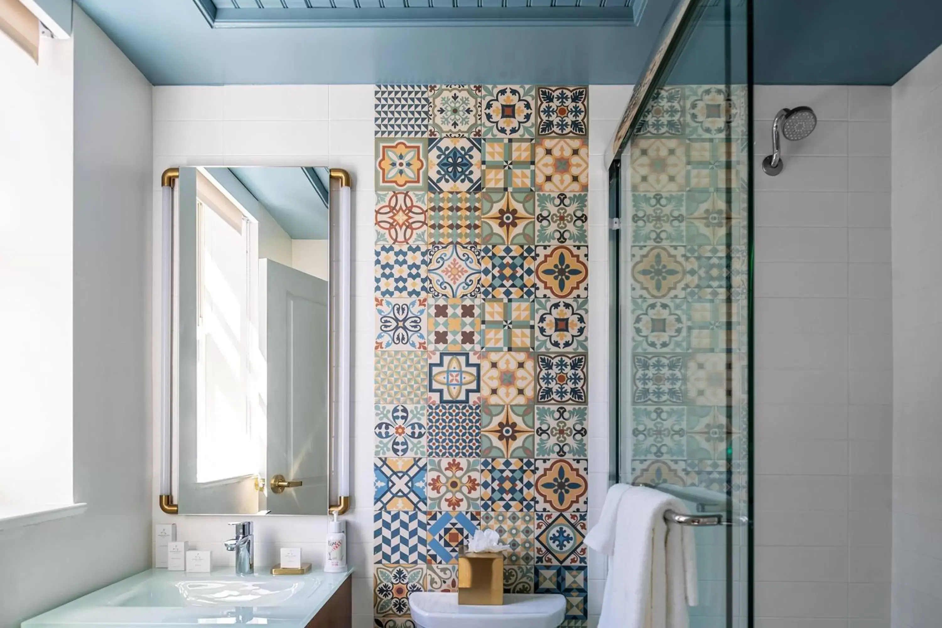 Bathroom in Fenway Hotel, Autograph Collection