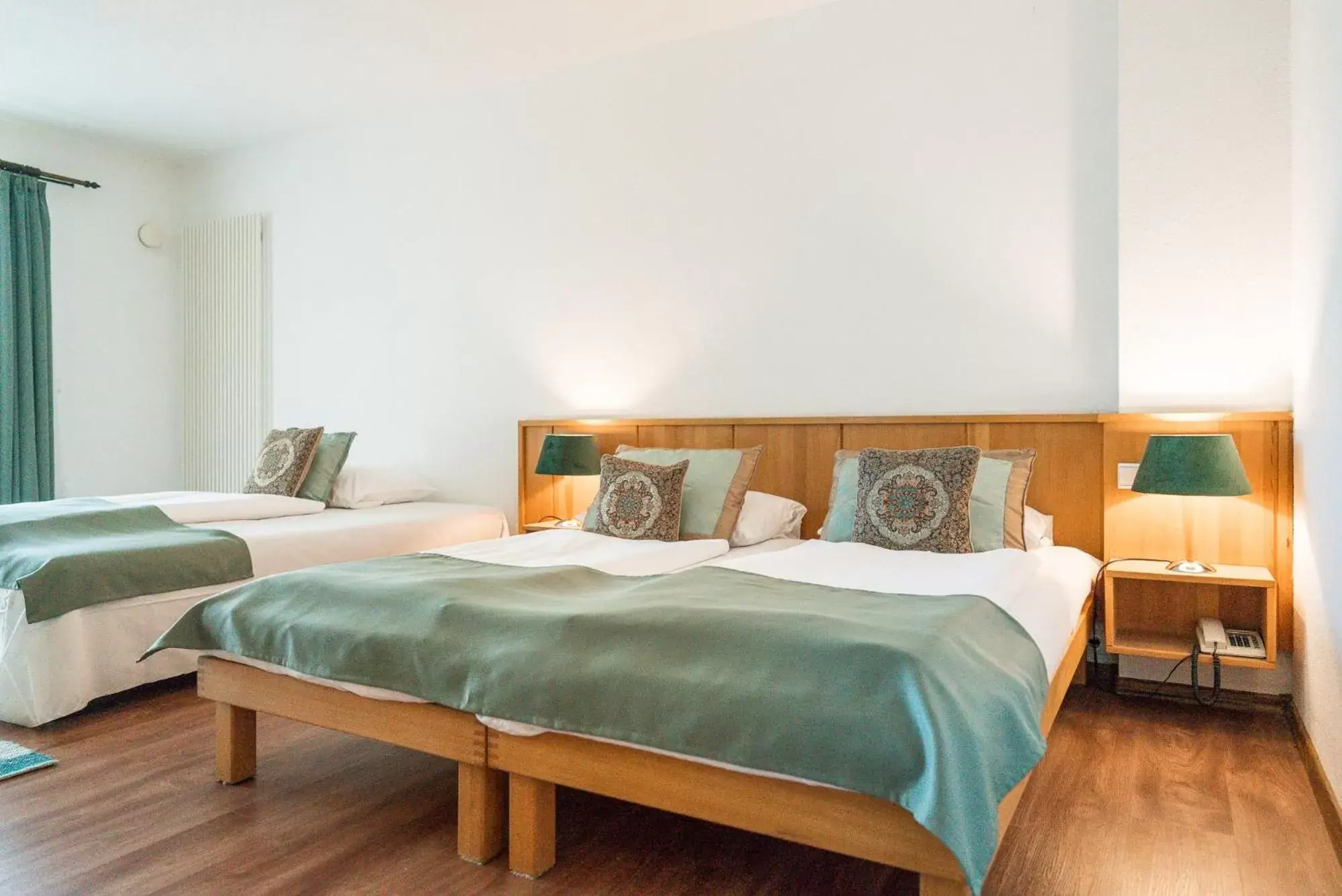 Photo of the whole room, Bed in Ökotel Hamburg Photo of the whole room, Bed in Ökotel Hamburg