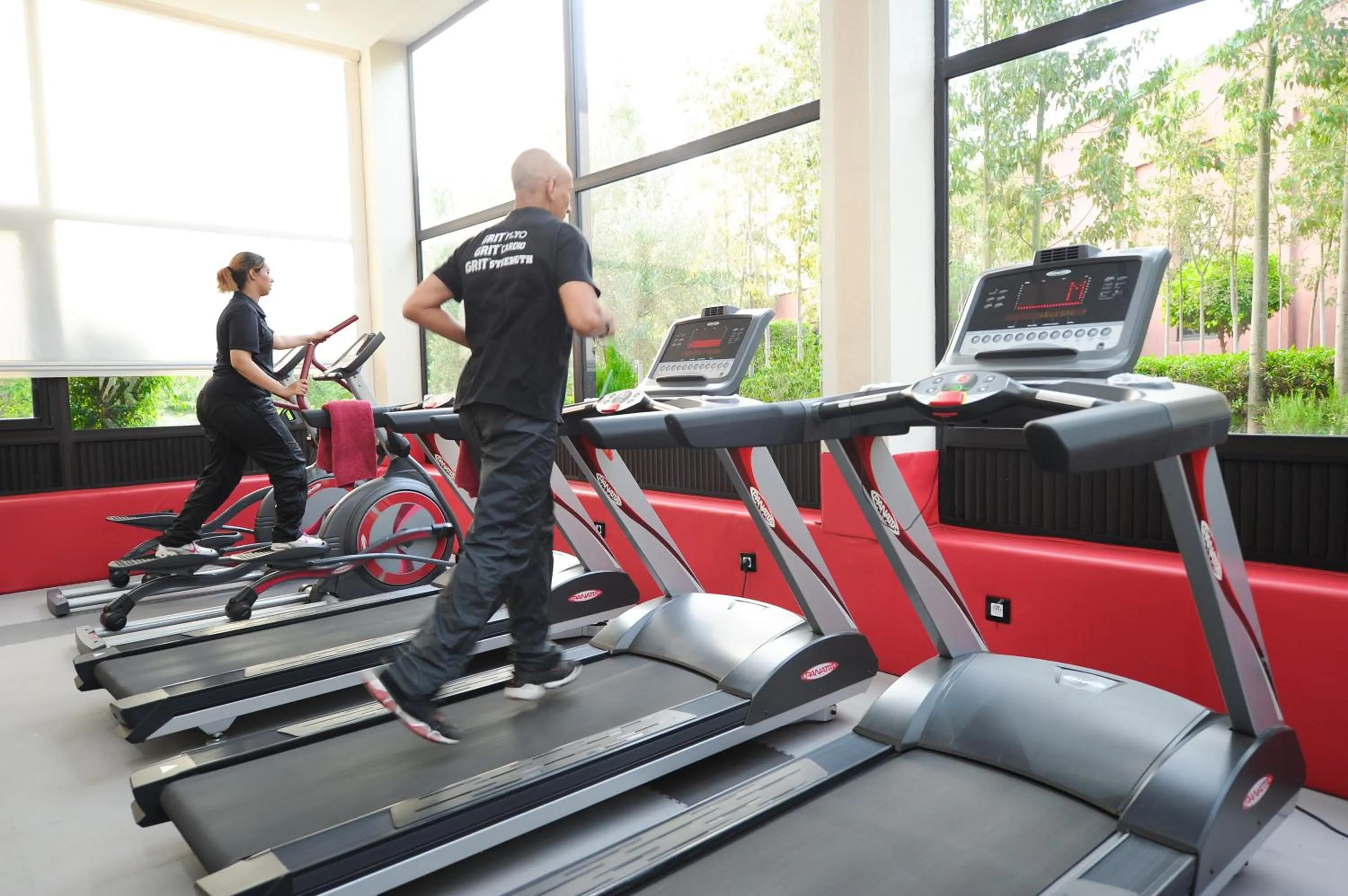 Fitness centre/facilities in Ennakhil Marrakech Hotel & SPA