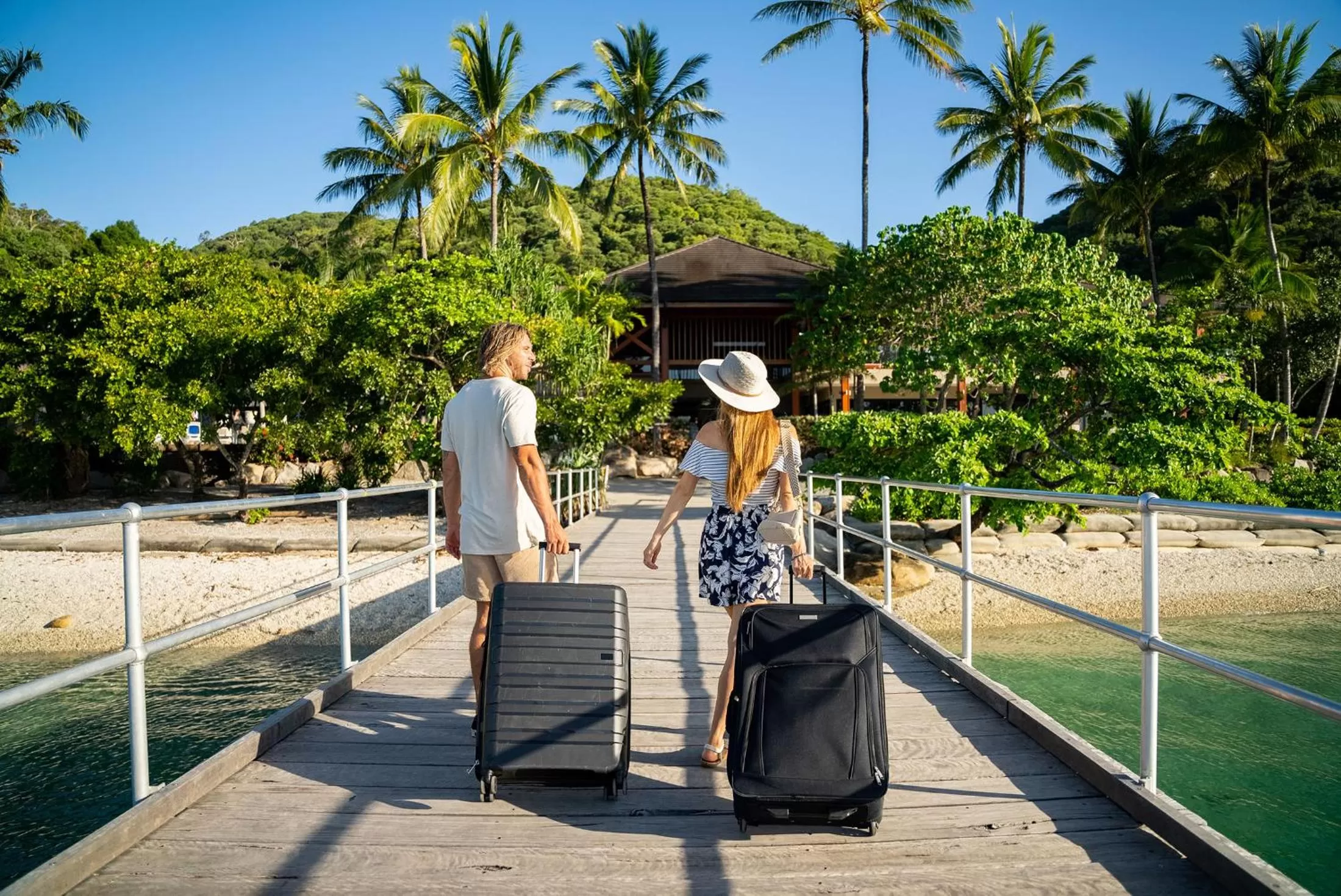 People in Fitzroy Island Resort