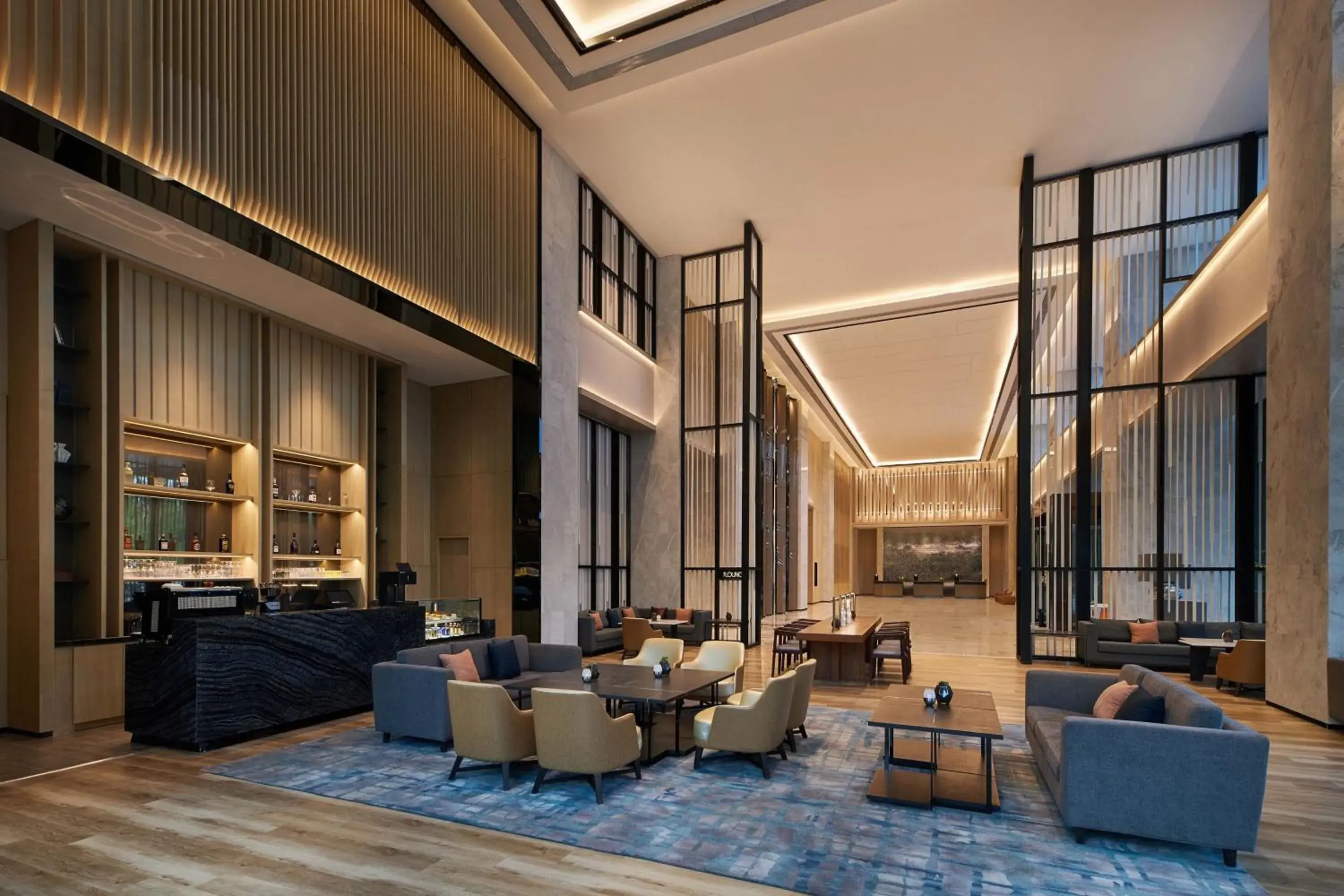 Lounge or bar, Lounge/Bar in Courtyard by Marriott Changchun