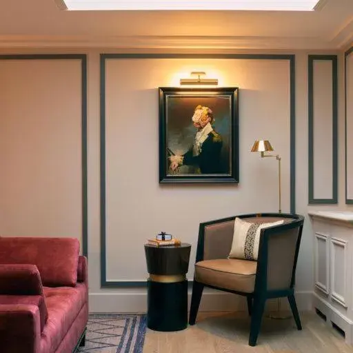 Seating Area in The Mayfair Townhouse - an Iconic Luxury Hotel