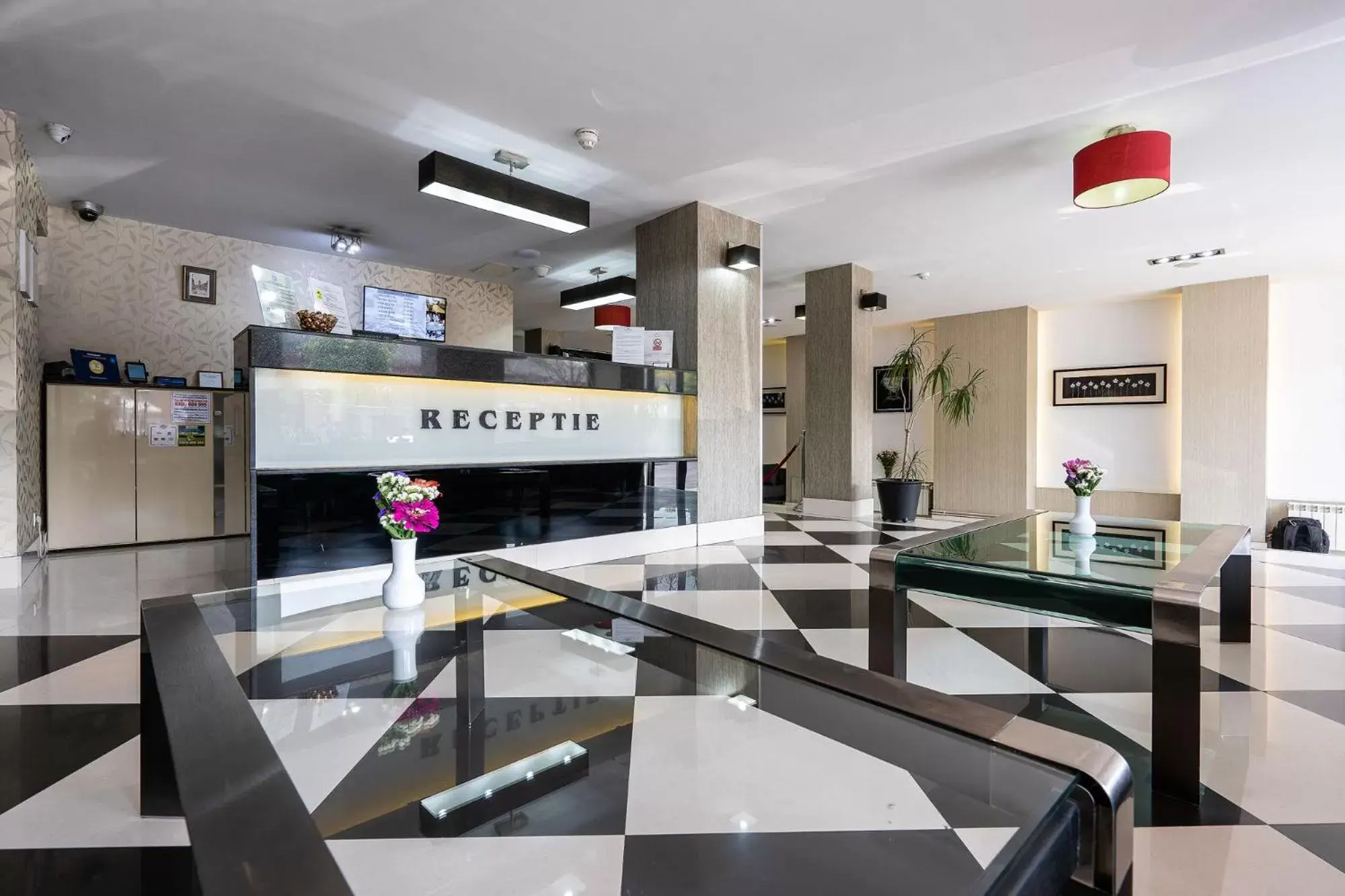 Lobby or reception in Hotel Parliament Lobby or reception in Hotel Parliament