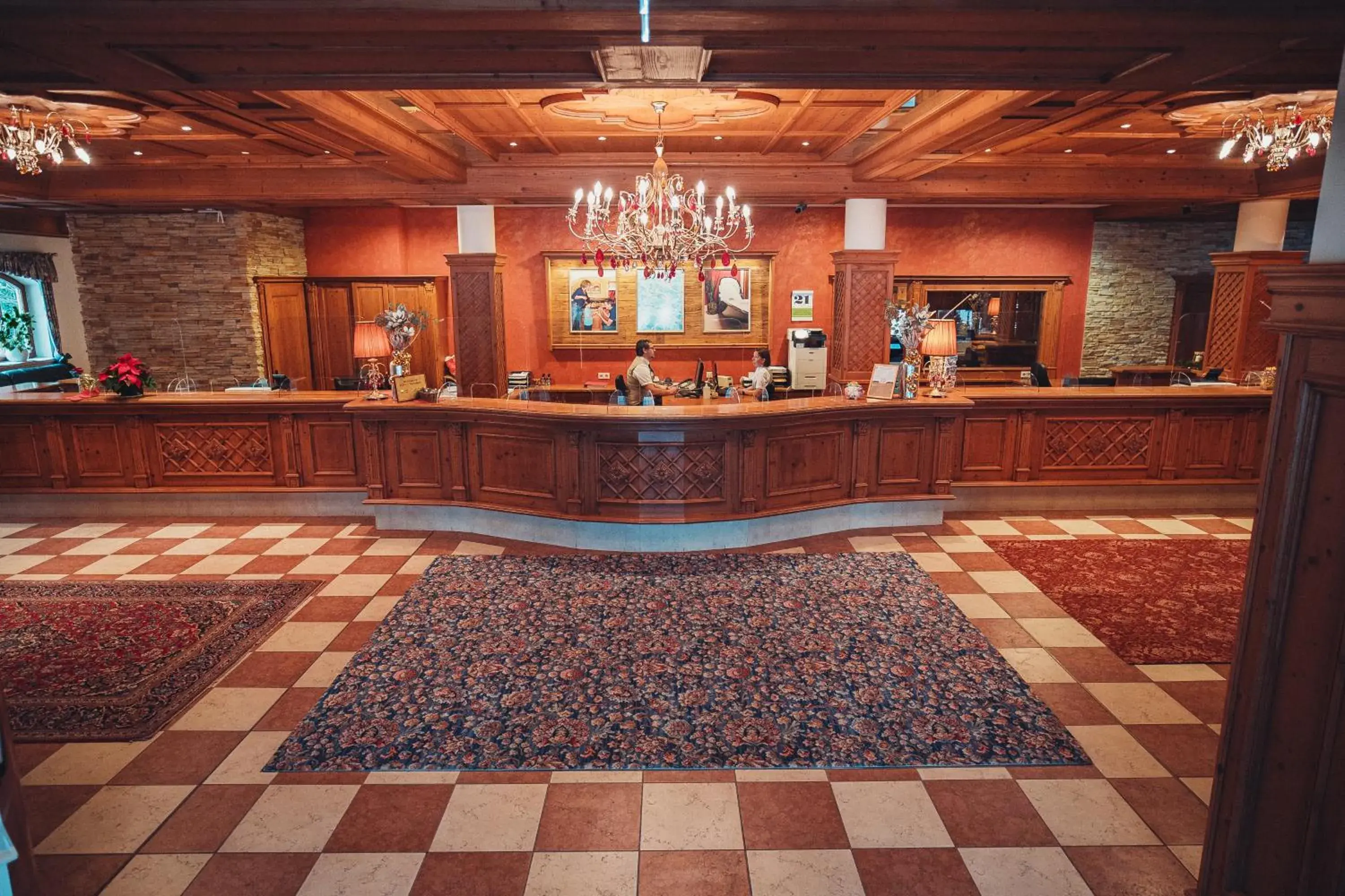 Lobby or reception in Alpenpark Resort Superior