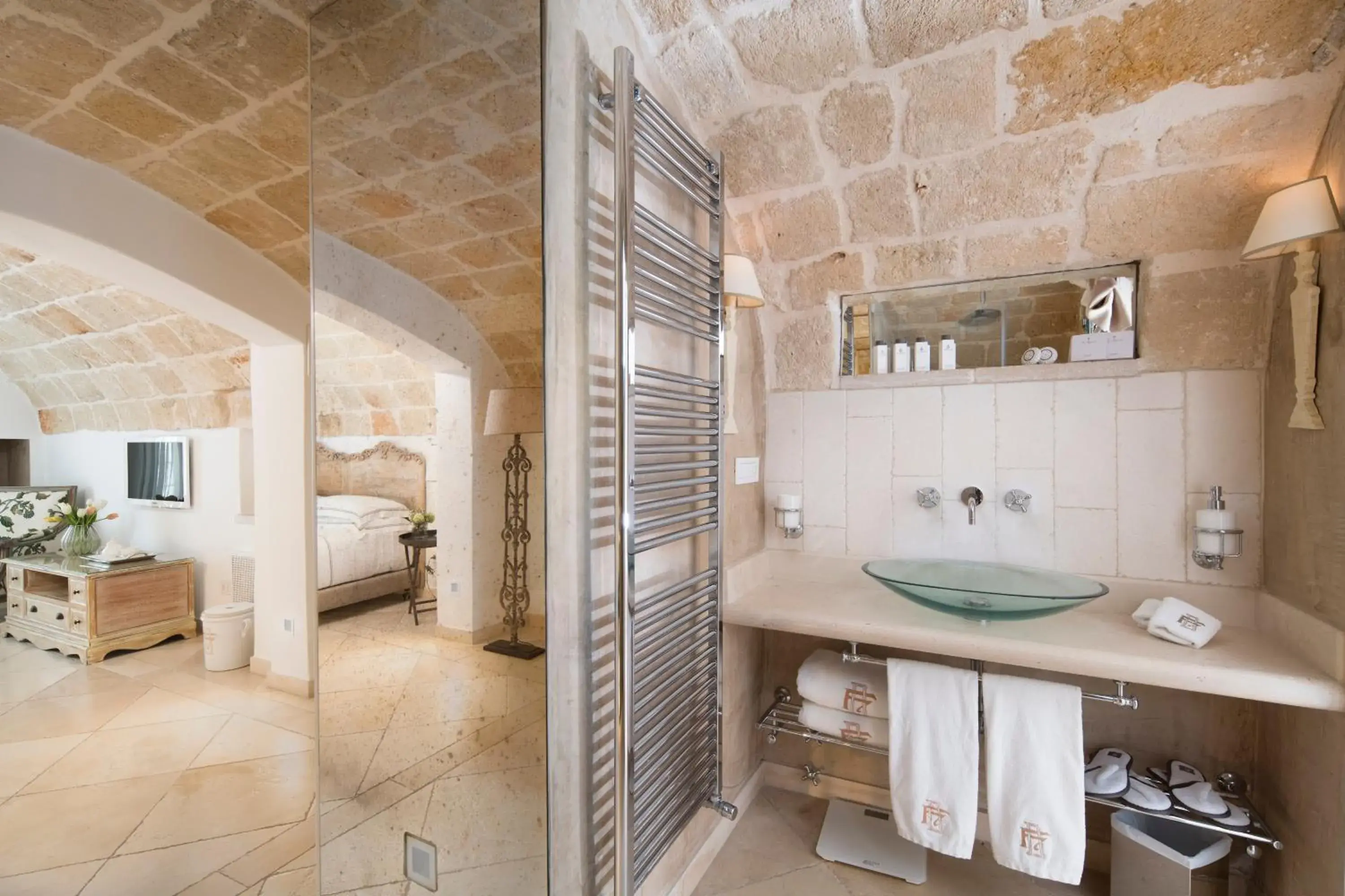 Bathroom in Hotel Don Ferrante