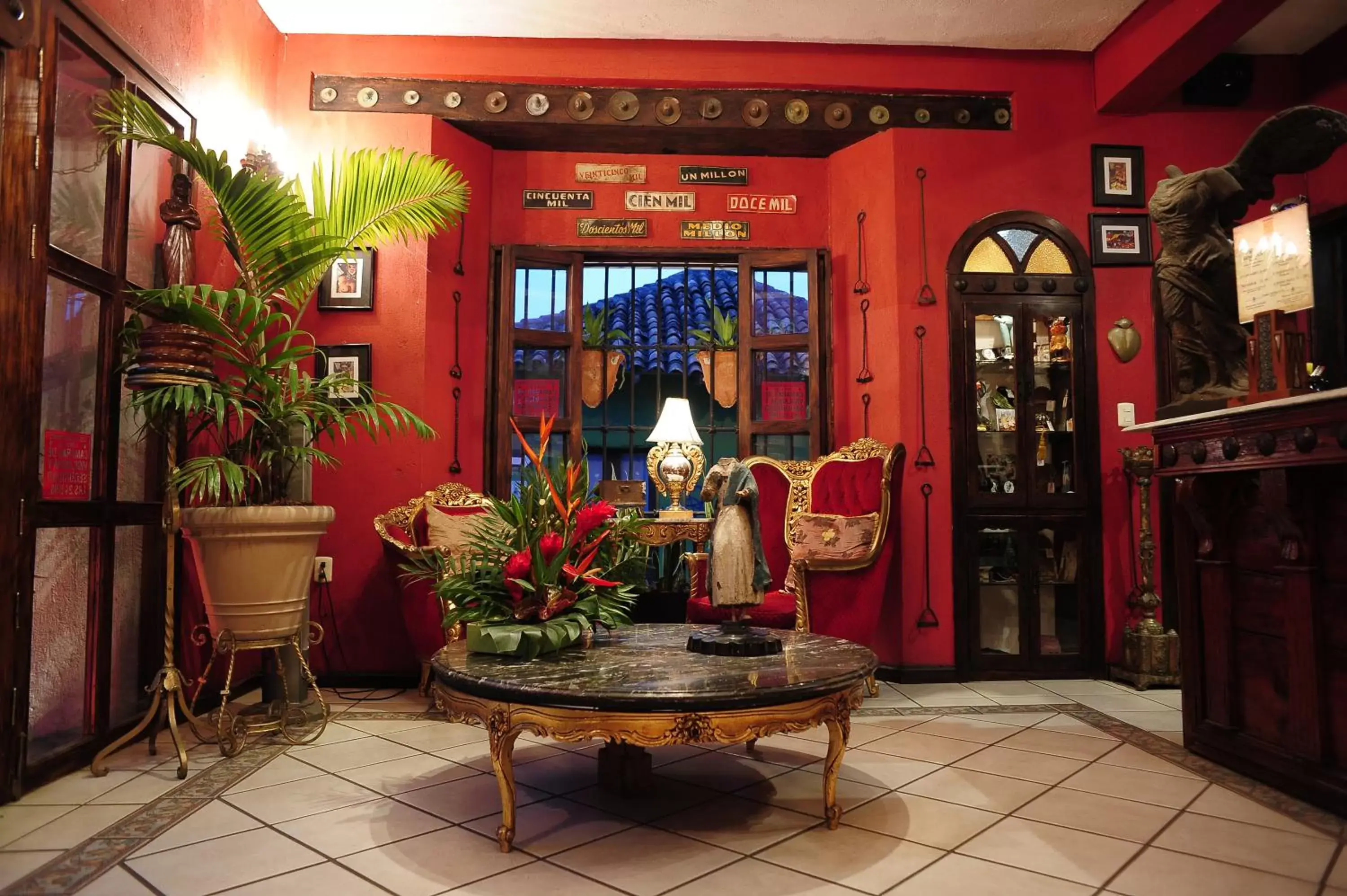 Lobby or reception in Hotel Boutique Casona Maya Mexicana