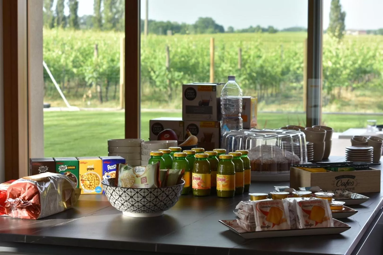 Food and drinks in Il Vigneto