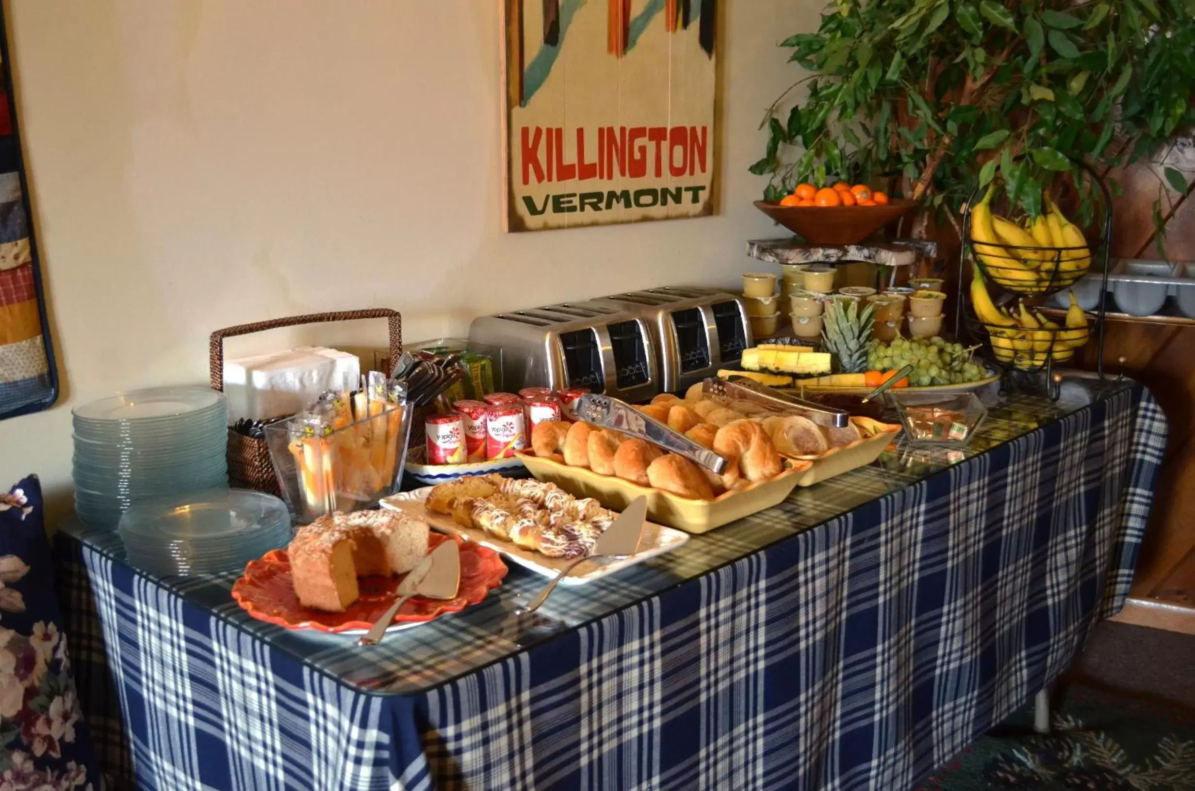 Food close-up in Greenbrier Inn Killington