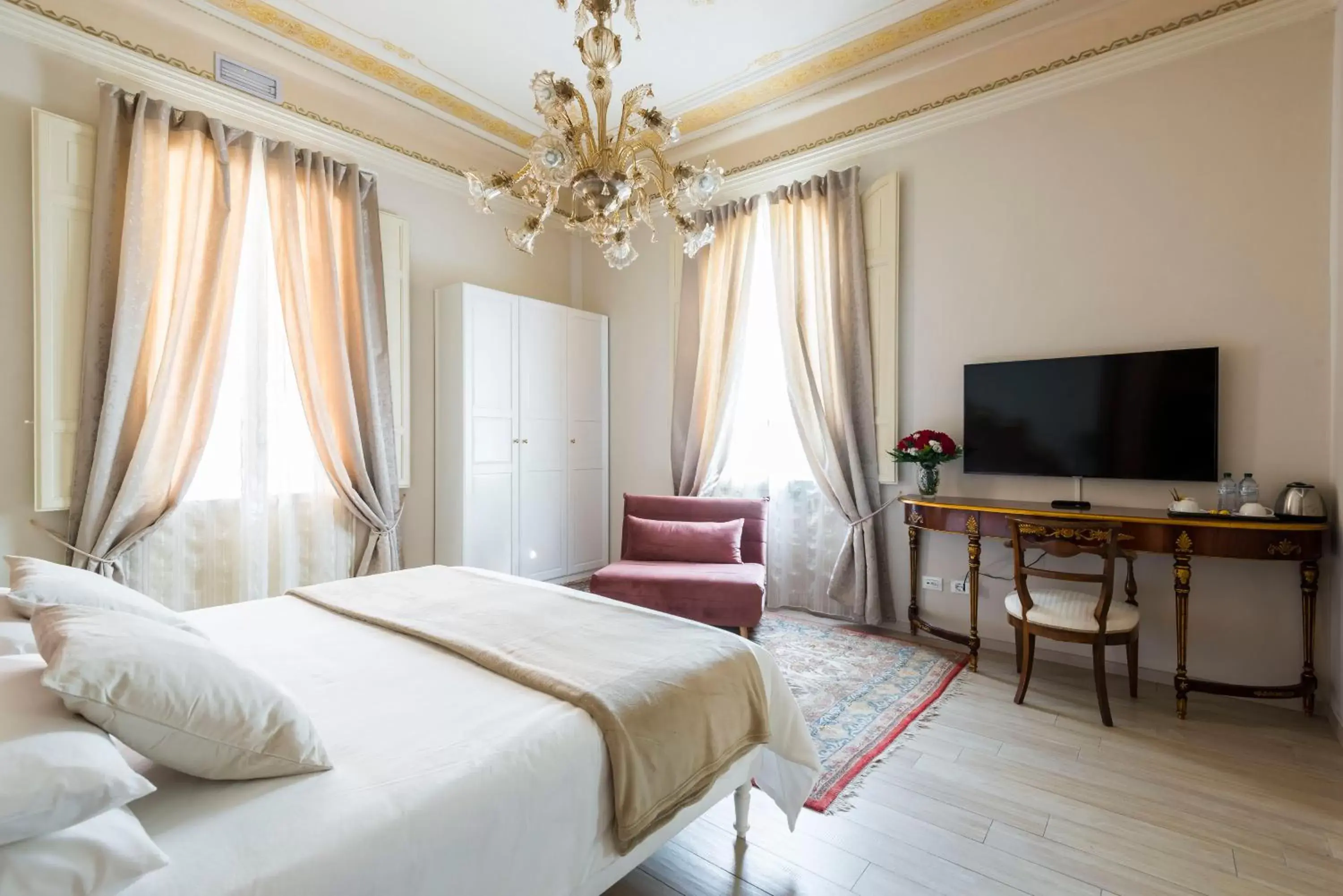 Bed in Villa Savioli Room & Breakfast