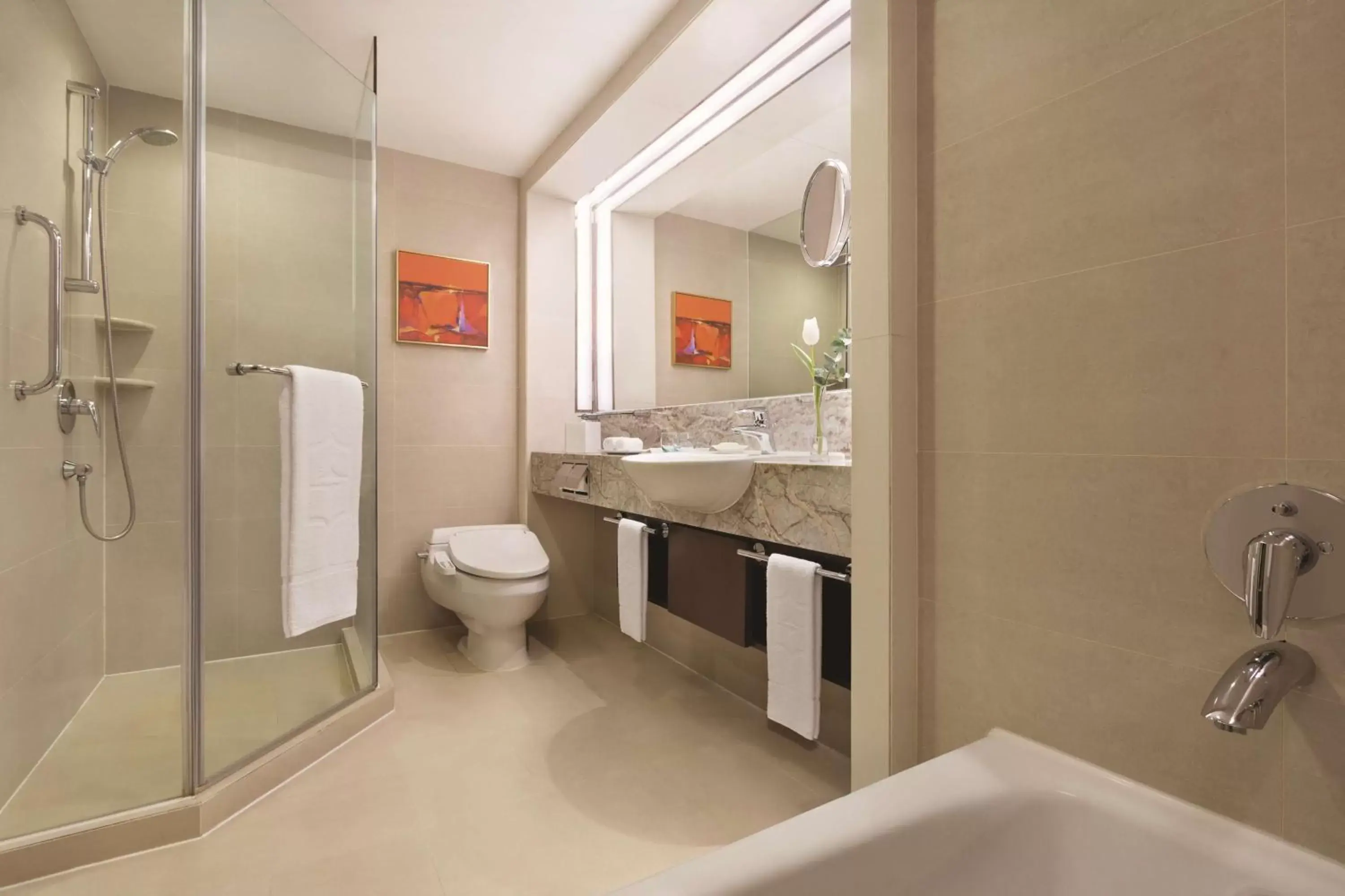 Bathroom in Shangri-La Dalian