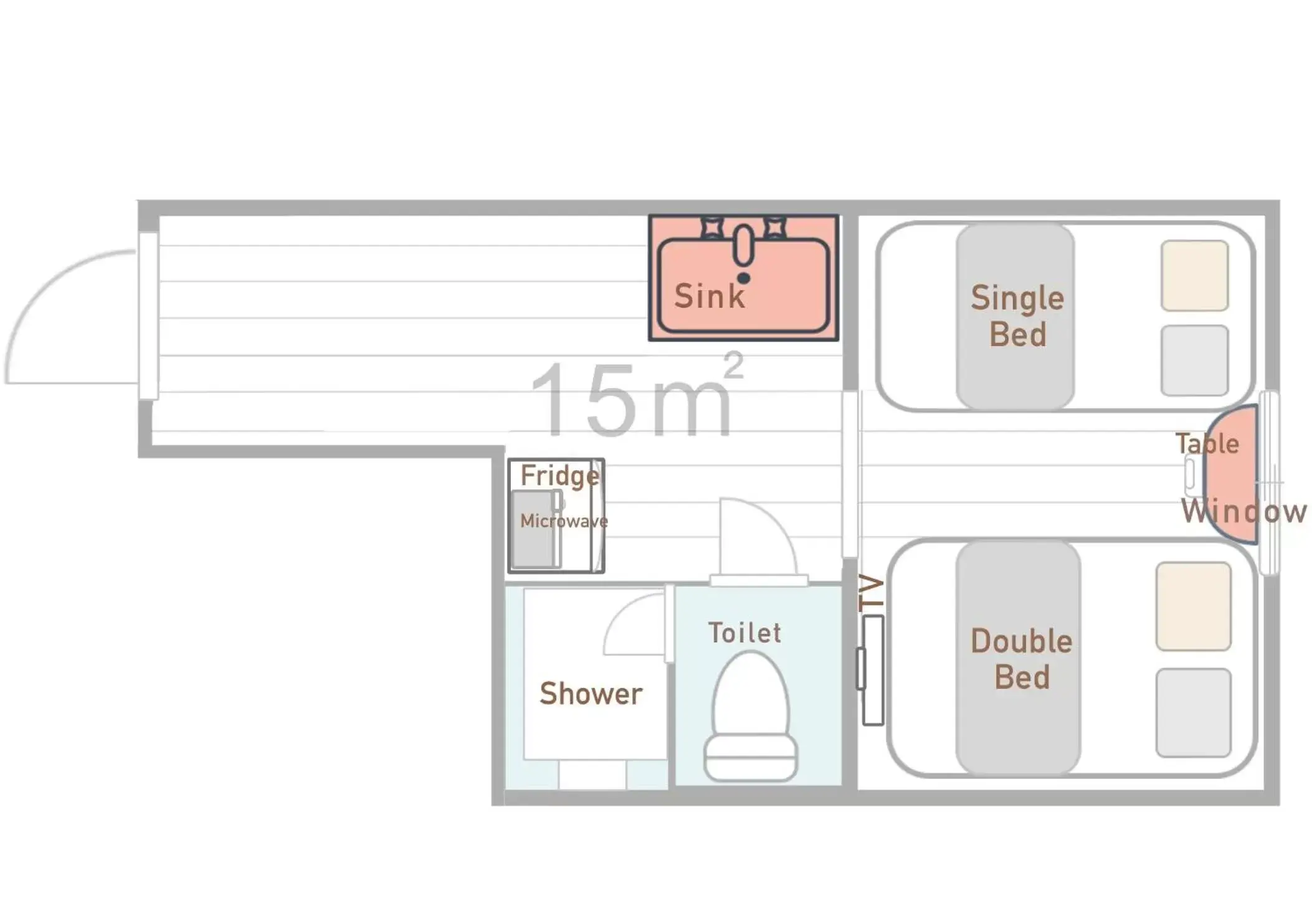 Floor Plan in SHINJUKU WARM HOUSE