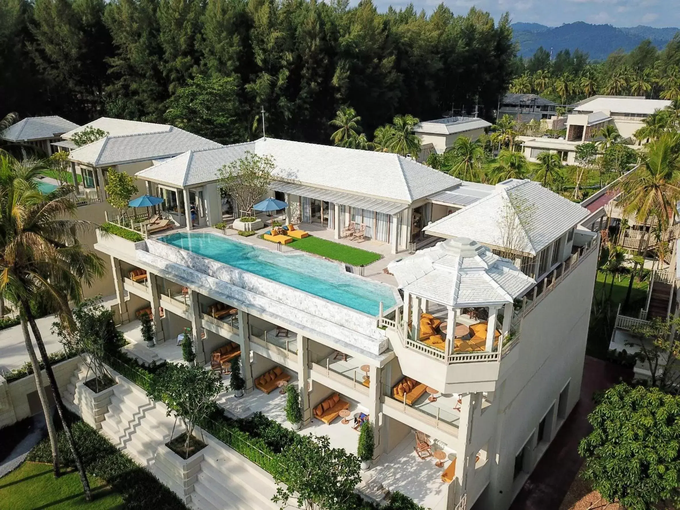 Bird's-eye View in Devasom Khao Lak Beach Resort & Villas