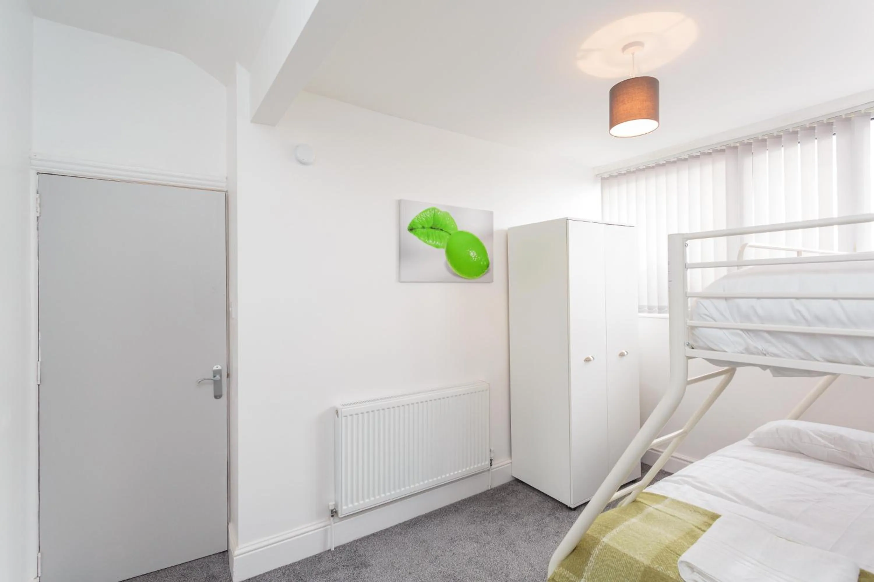 Bedroom, Bed in Cherry Property - Hornby Road