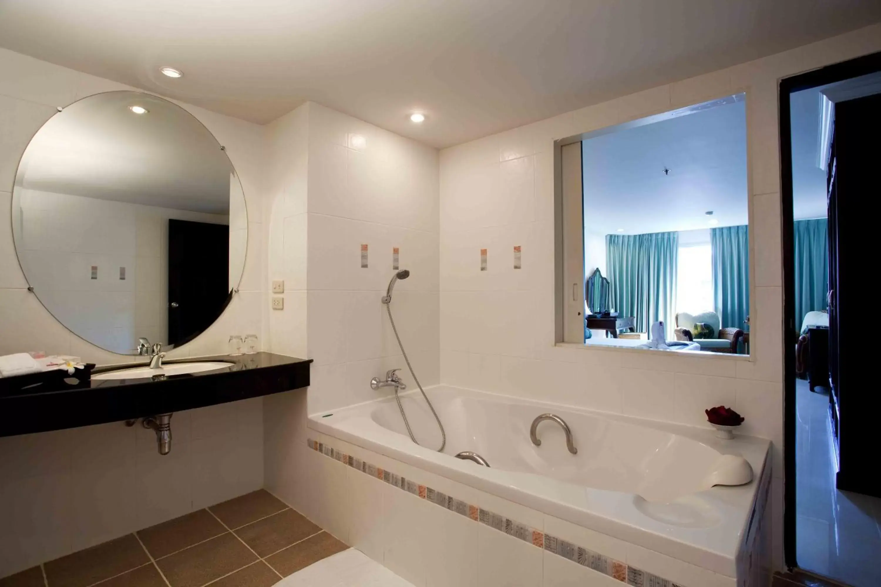 Bathroom in Methavalai Hotel