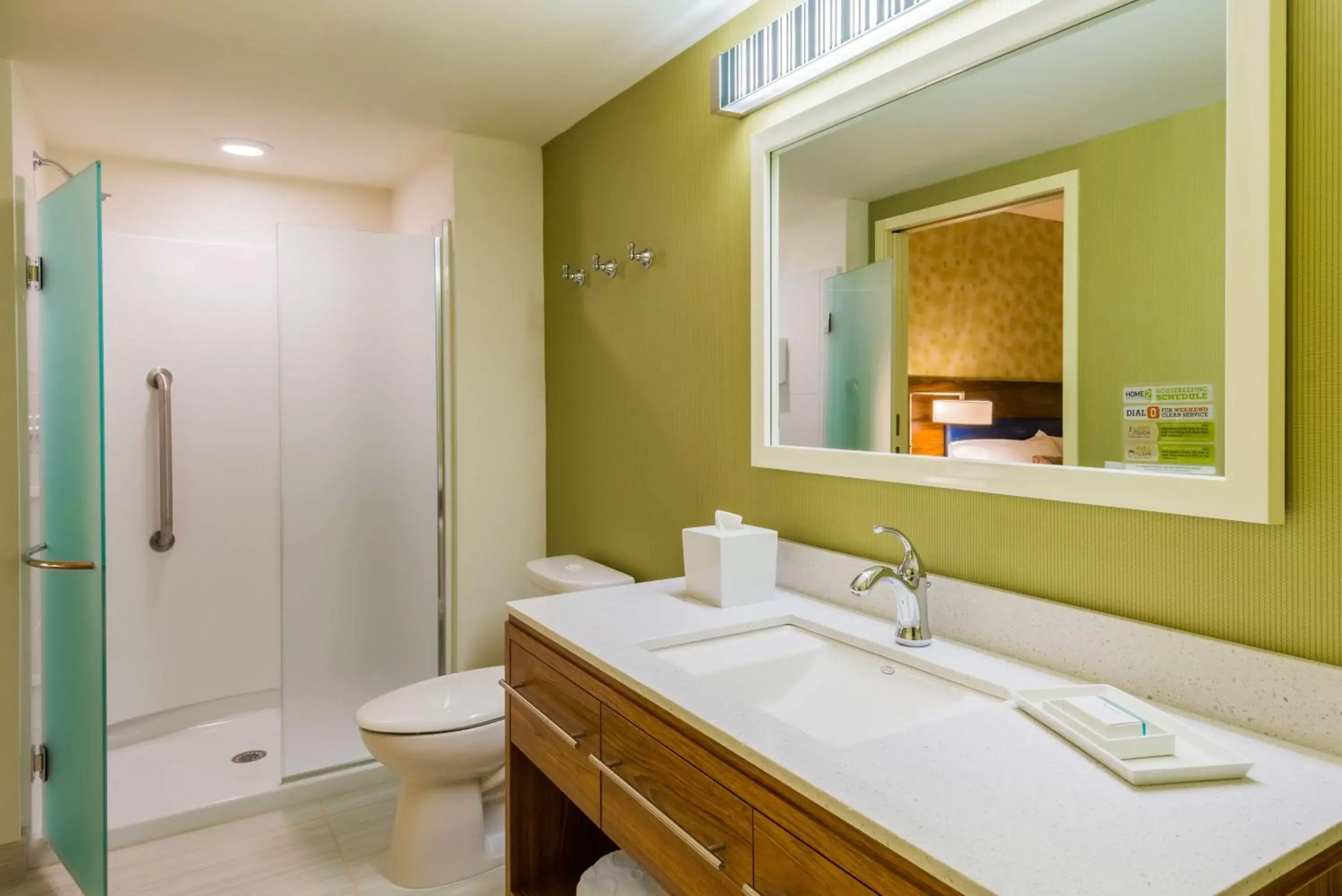 Bathroom in Home2 Suites by Hilton Buffalo Airport/ Galleria Mall