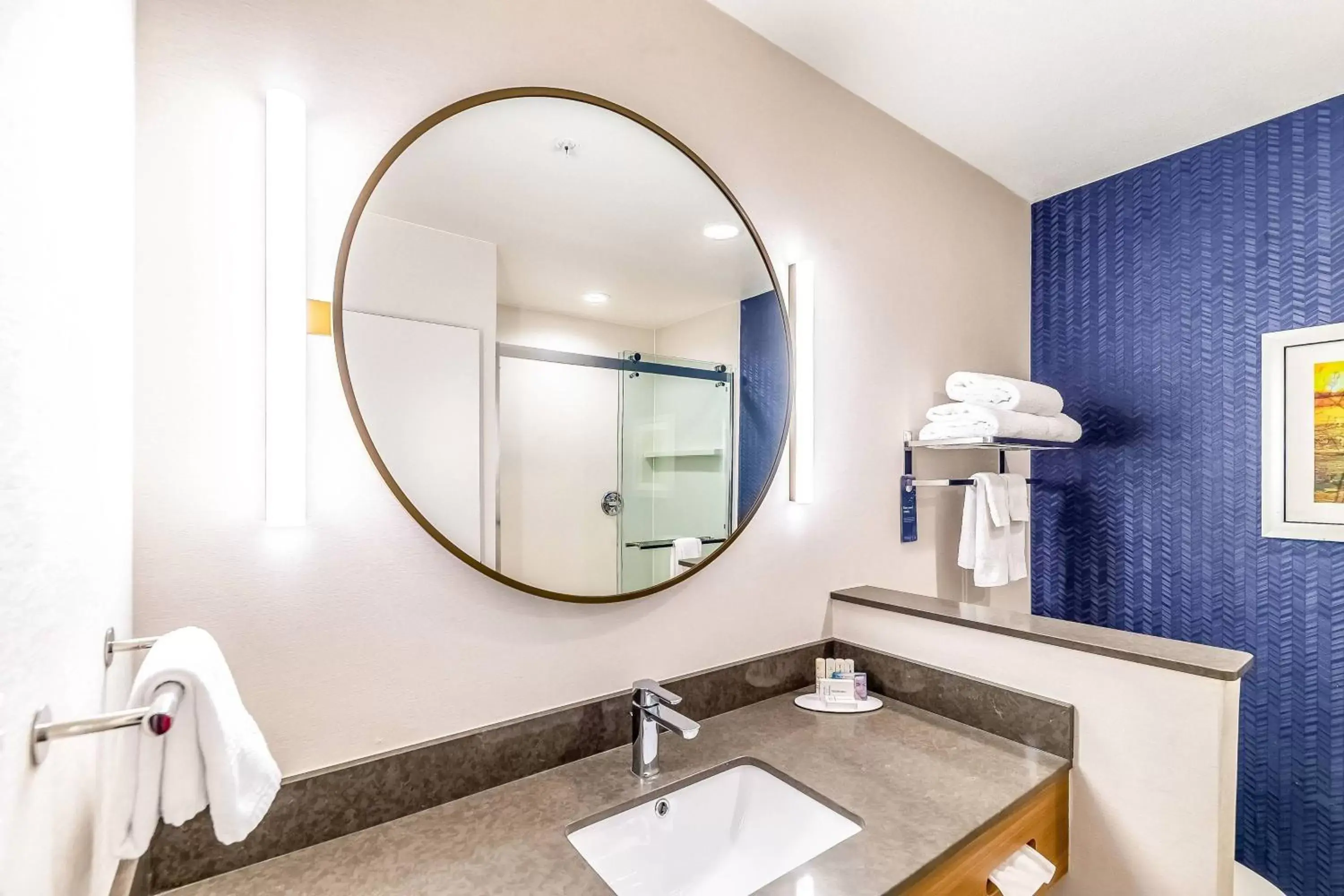 Bathroom in Fairfield Inn & Suites by Marriott Gainesville I-35