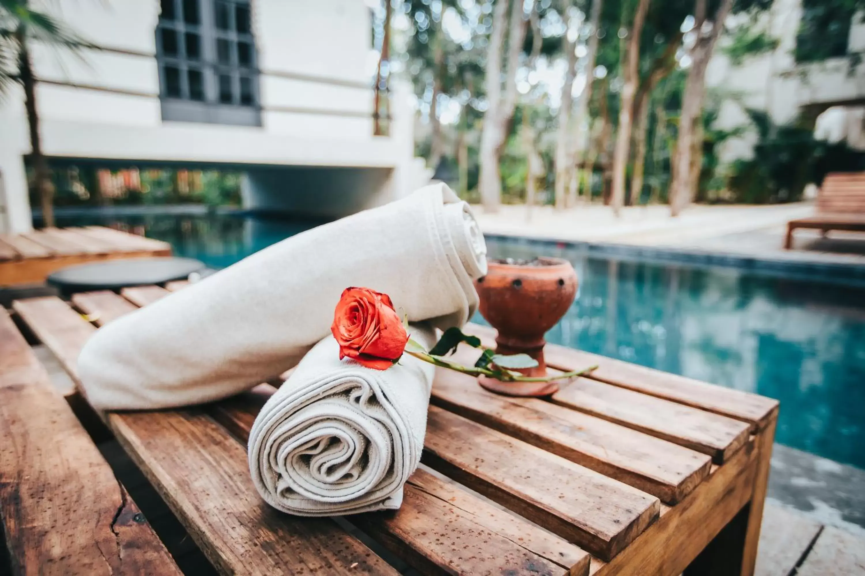 Swimming Pool in Ambre & Epices Jungle Hotel & Spa