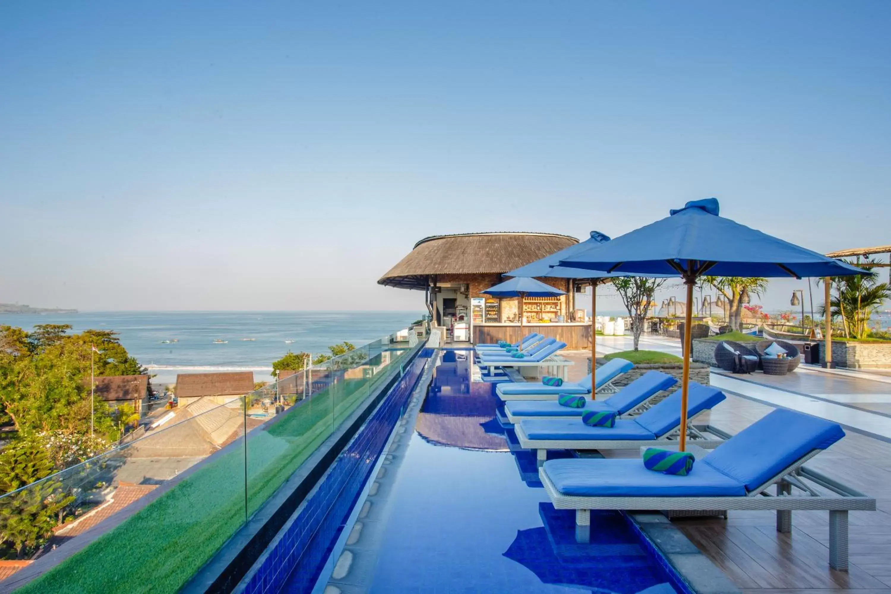 Sea view, Swimming Pool in Jimbaran Bay Beach Resort and Spa by Prabhu