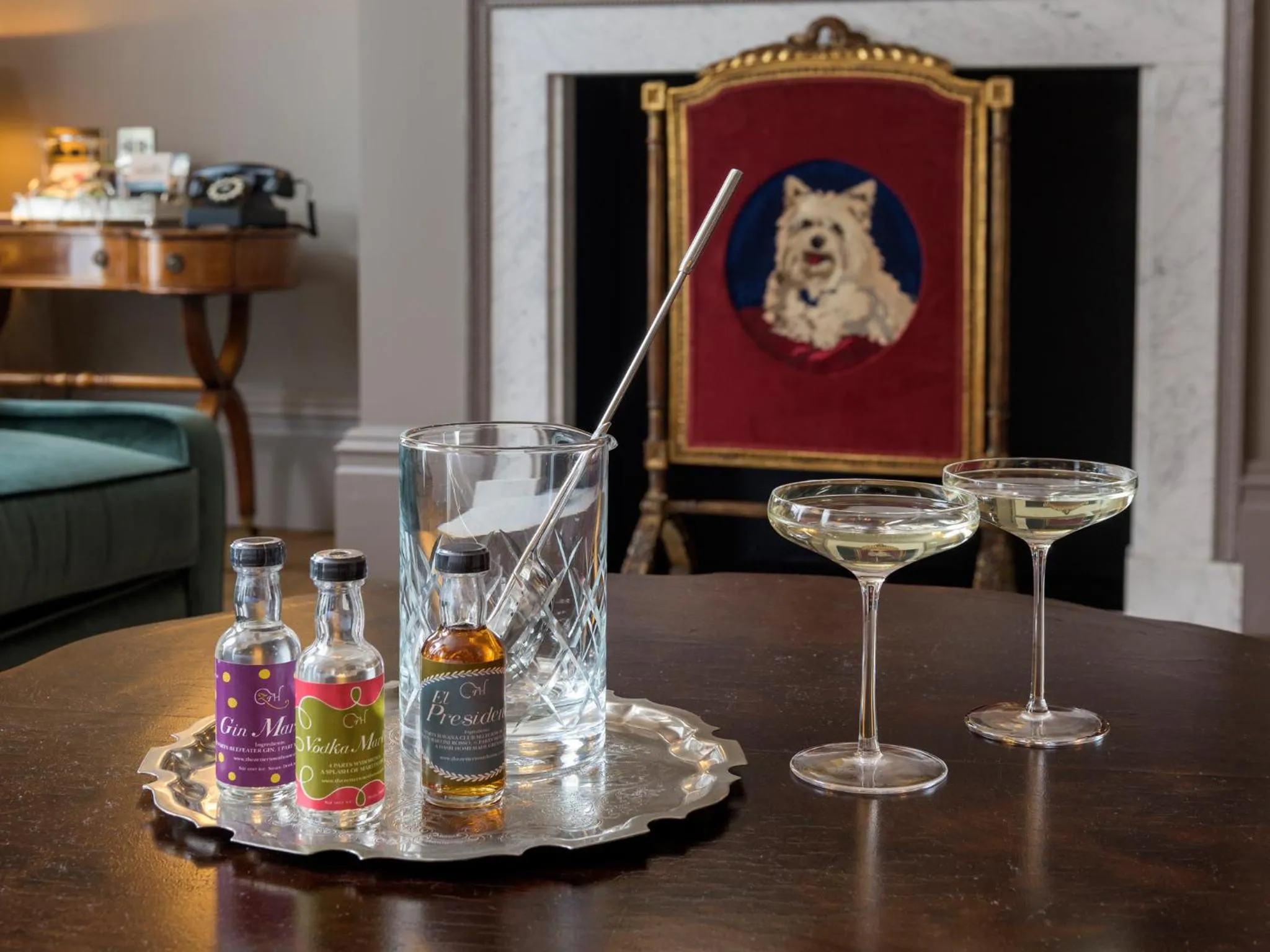 Seating area in The Zetter Marylebone