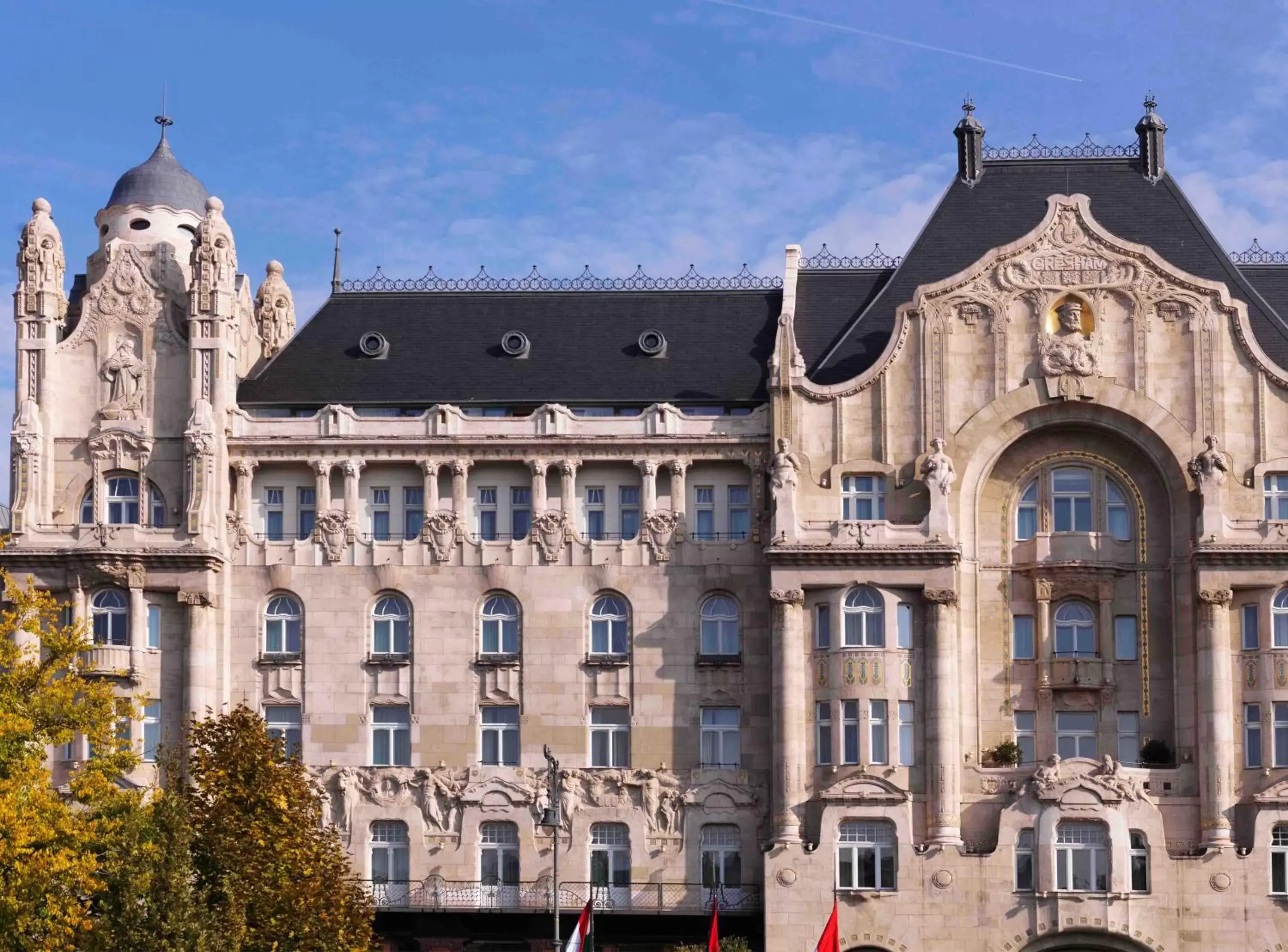 Facade/entrance, Property Building in Four Seasons Hotel Gresham Palace Budapest