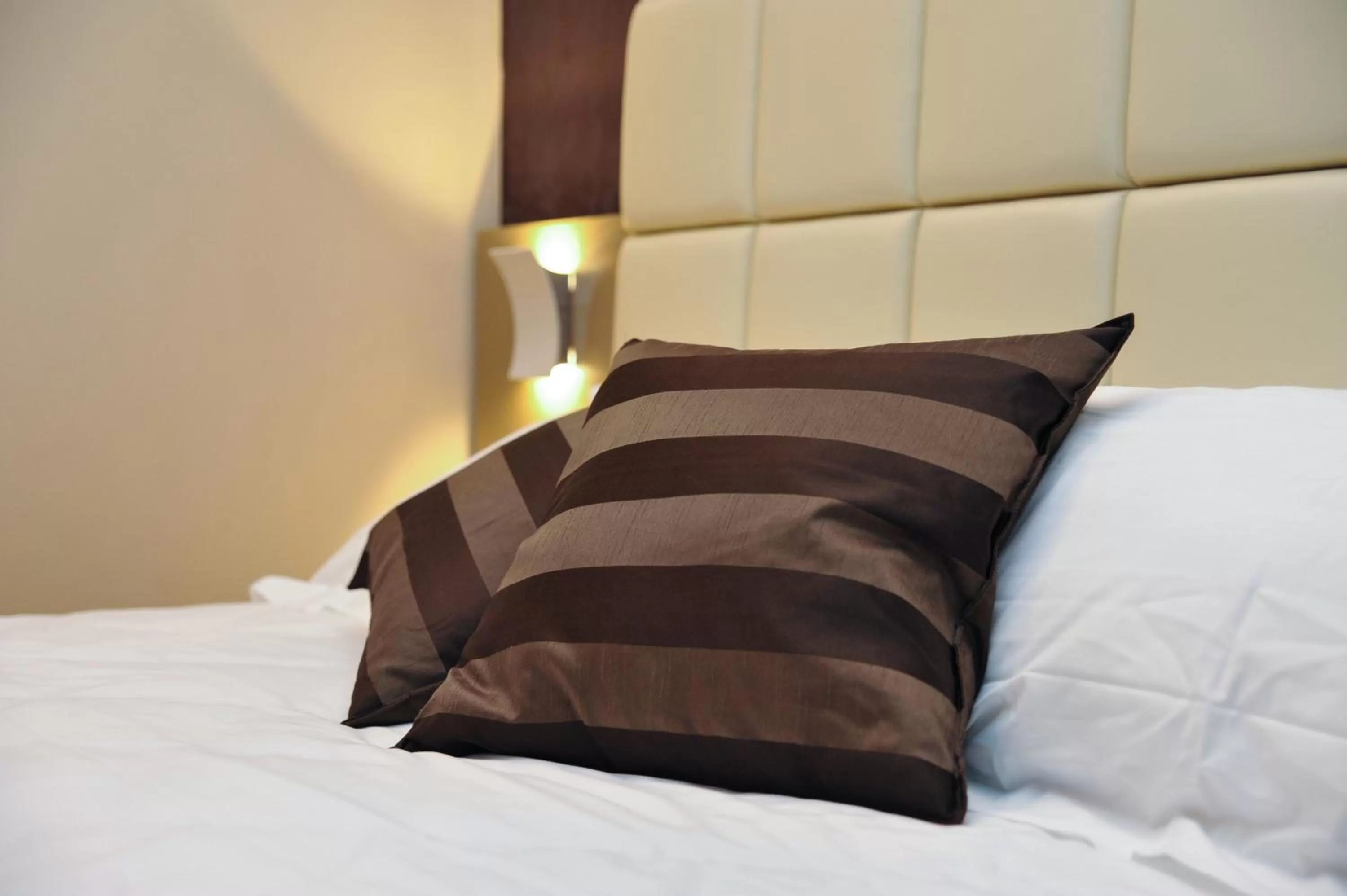 Decorative detail, Bed in Hotel Dori