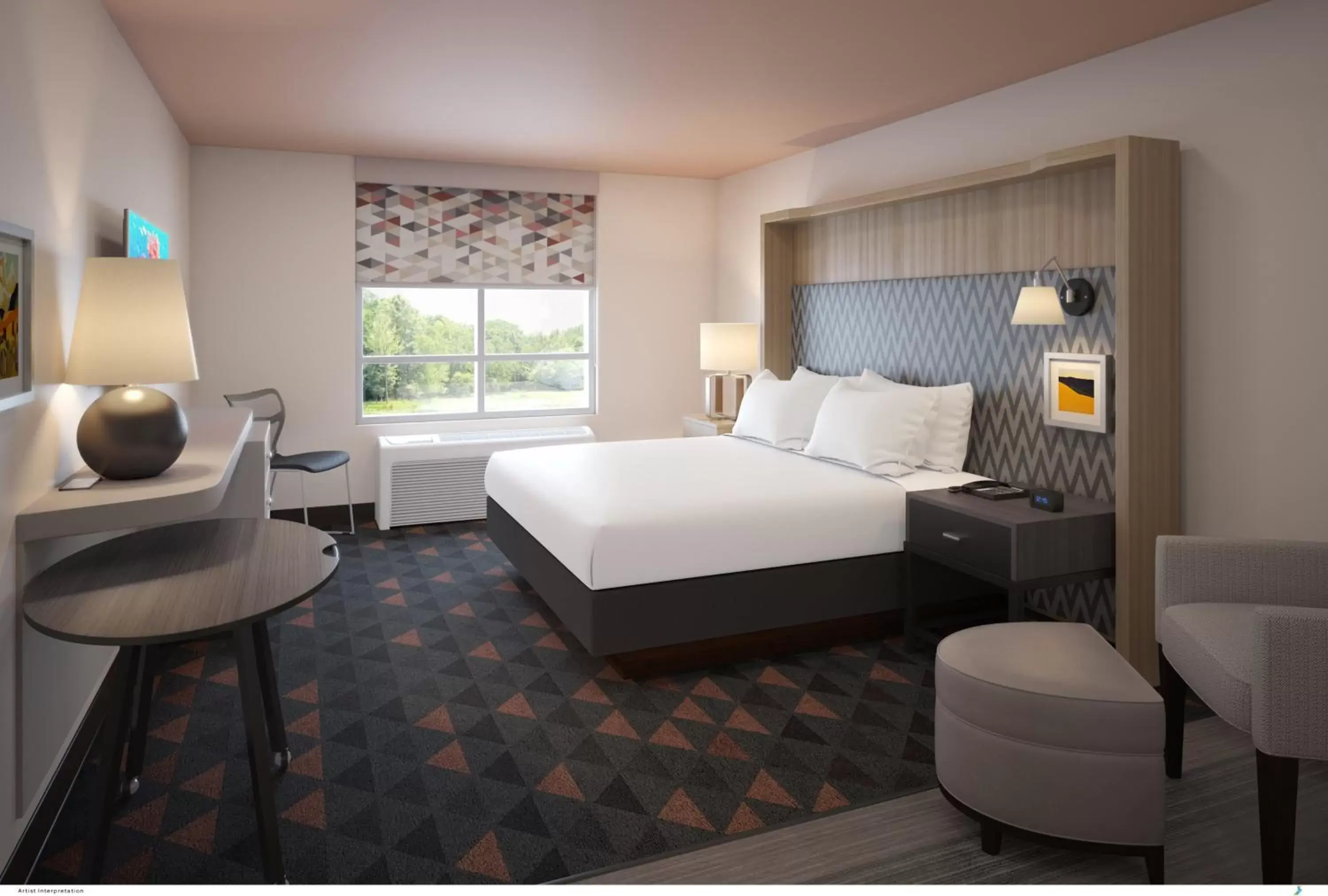 Bedroom in Holiday Inn - Clarksville Northeast , an IHG Hotel