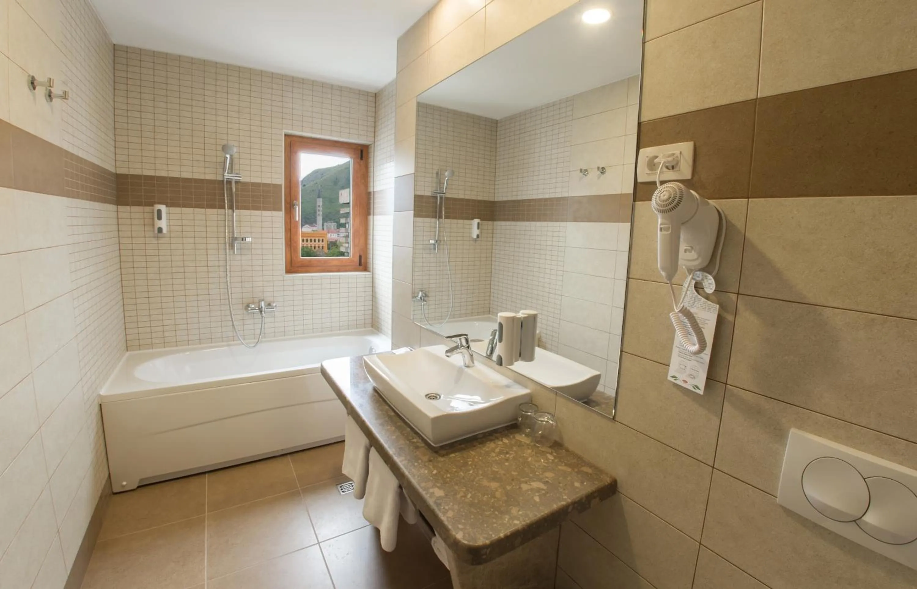 Toilet in Hotel Mostar