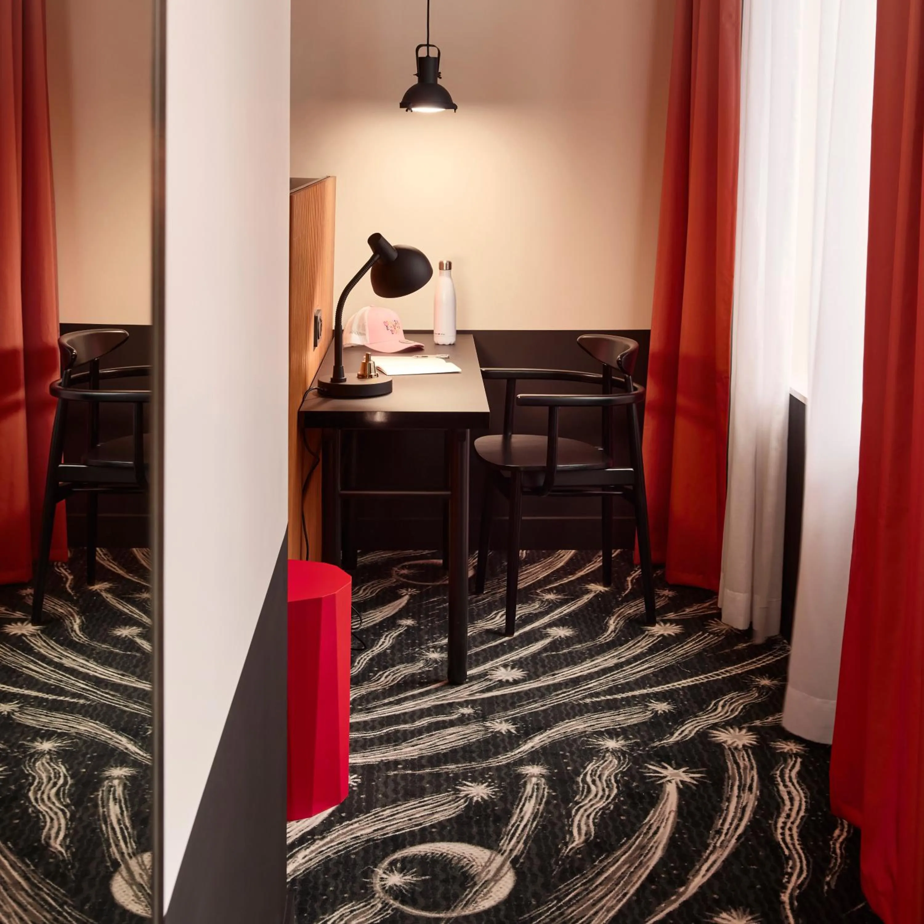 Decorative detail in Mama Shelter Paris La Défense