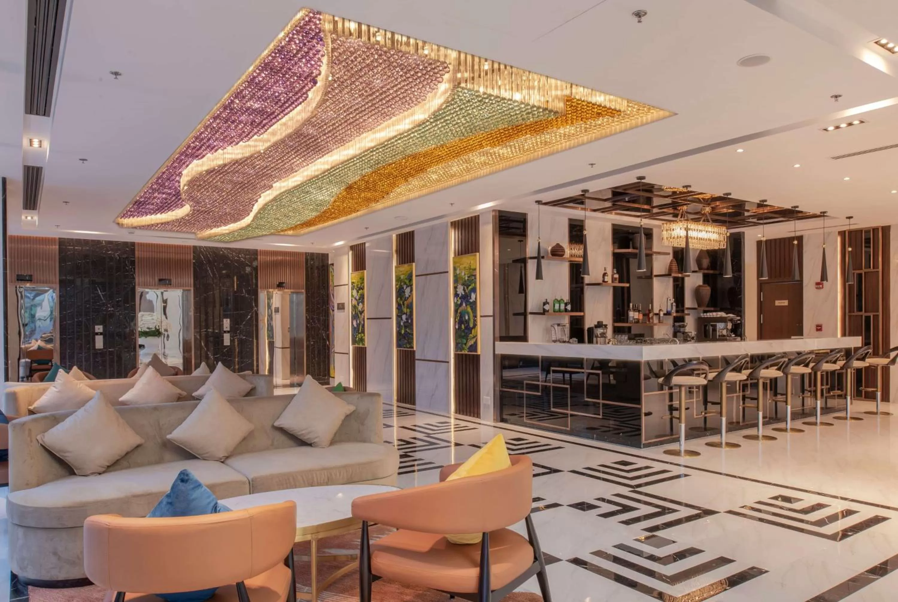 Lobby or reception in Wyndham Garden Hanoi