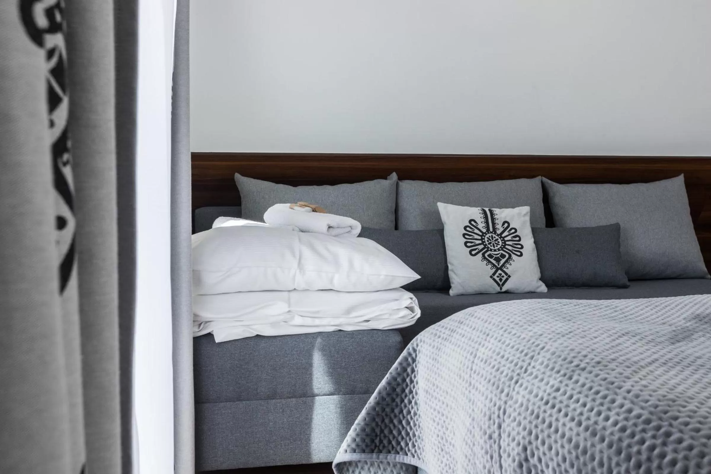 Bed in Willa Baciarka-basen, sauny i jacuzzi