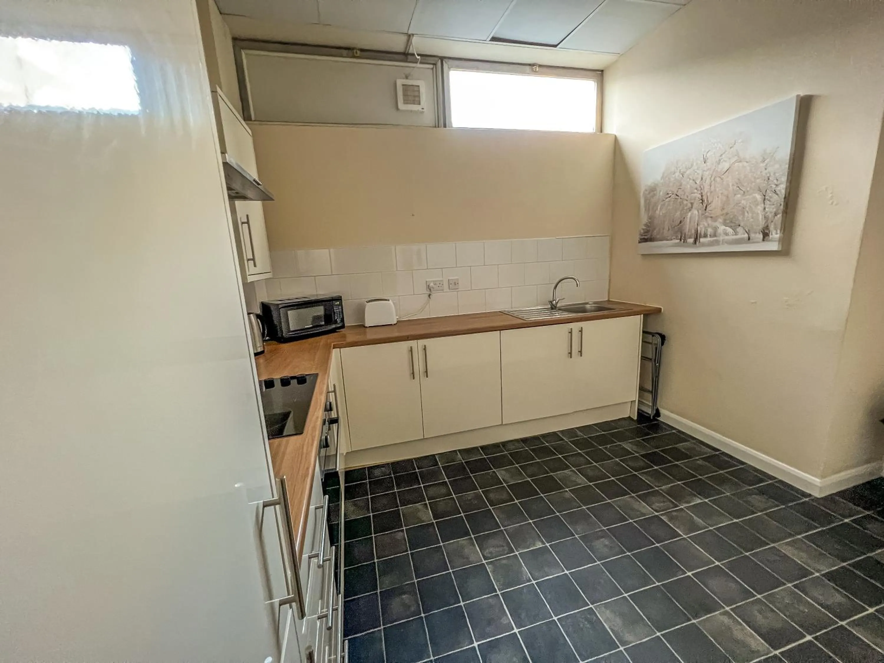 kitchen in County Hall Apartment Hotel